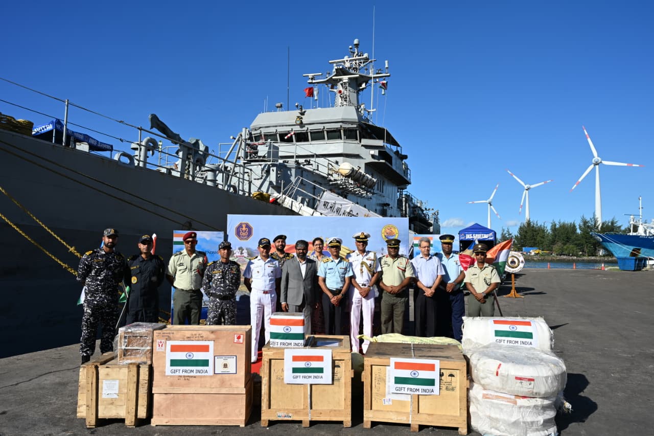 VISIT OF INDIAN NAVAL SHIP SAVITRI TO SEYCHELLES FOR JOINT EEZ SURVEILLANCE