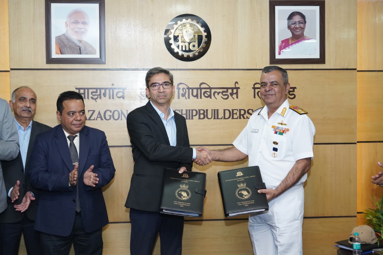 DELIVERY OF ‘TARAGIRI’, THE FOURTH NILGIRI CLASS (PROJECT 17A) INDIGENOUS ADVANCED STEALTH FRIGATE