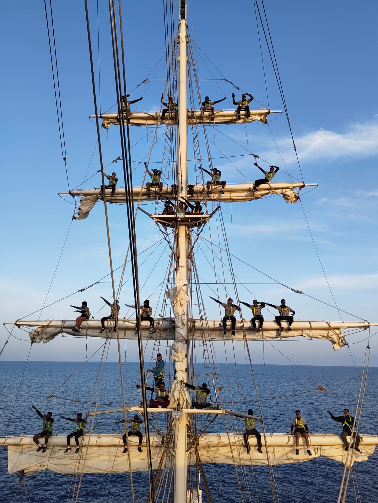 INDIAN NAVAL SAIL TRAINING SHIP INS SUDARSHINI ARRIVES AT VALLETTA, MALTA, BOLSTERING MEDITERRANEAN MARITIME TIES