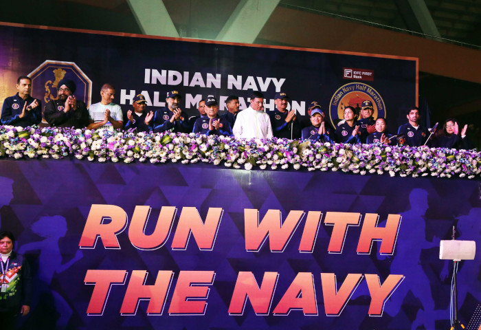 INAUGURAL EDITION OF INDIAN NAVY HALF MARATHON