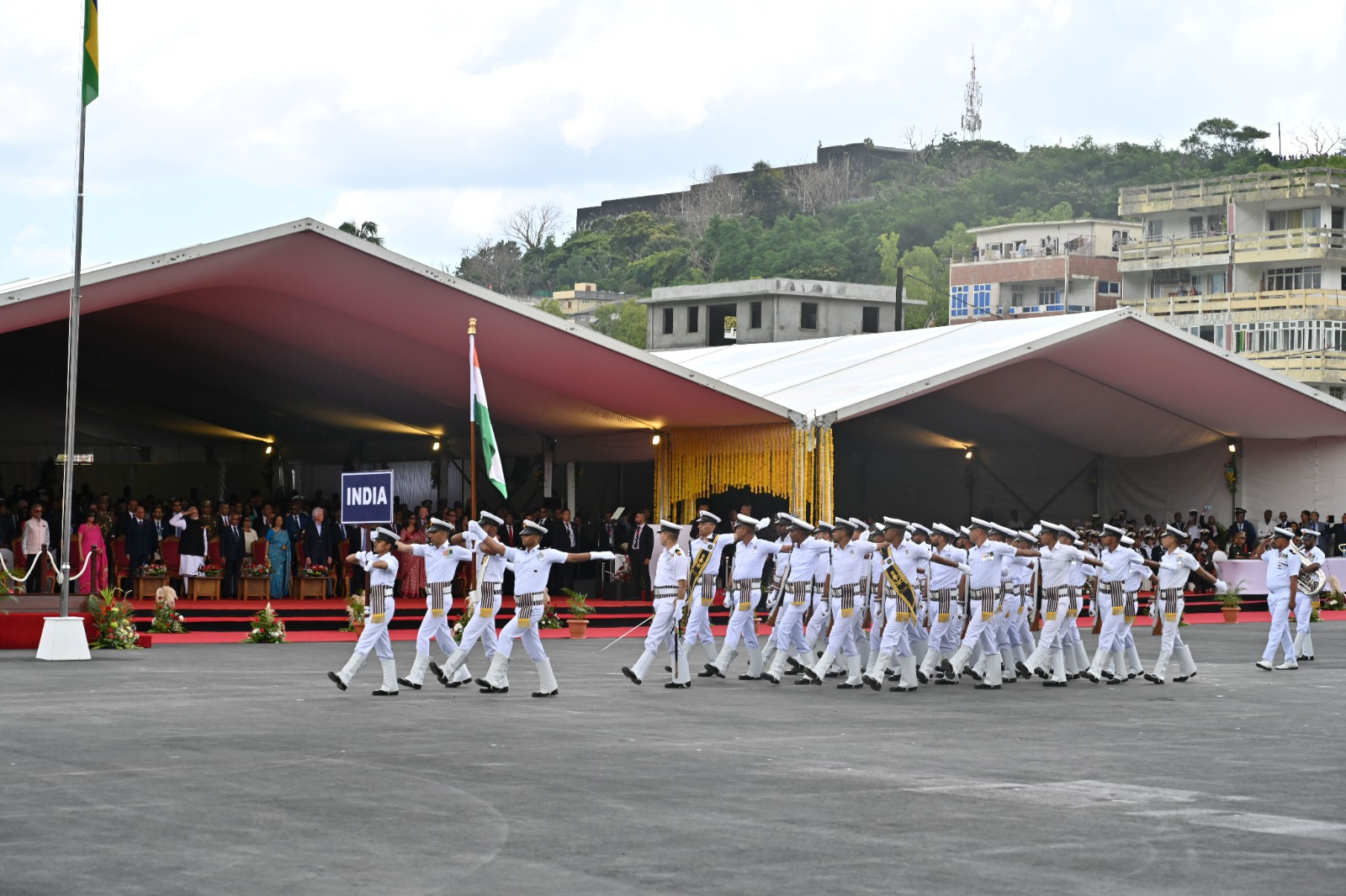 INS IMPHAL COMPLETES VISIT TO PORT LOUIS FOR NATIONAL DAY CELEBRATIONS