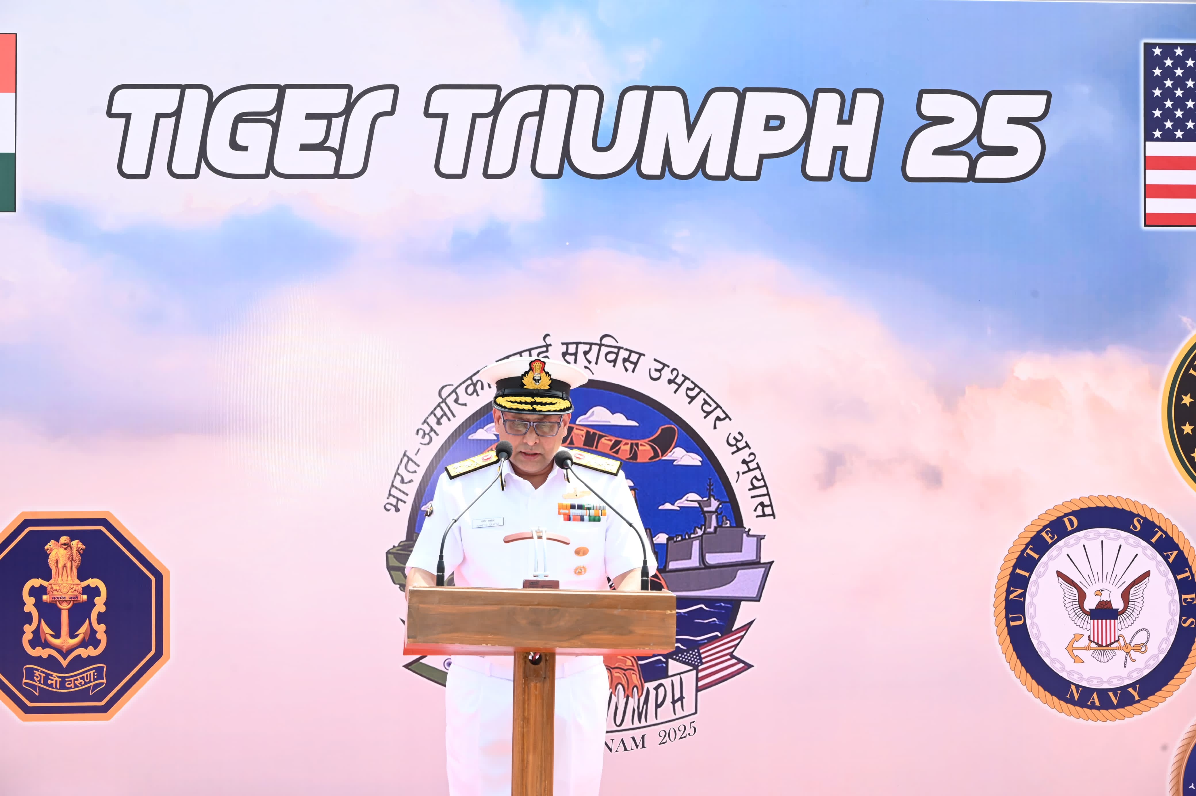 INDO - U.S JOINT HADR AMPHIBIOUS EXERCISE  TIGER TRIUMPH OPENING CEREMONY JOINT STATEMENT