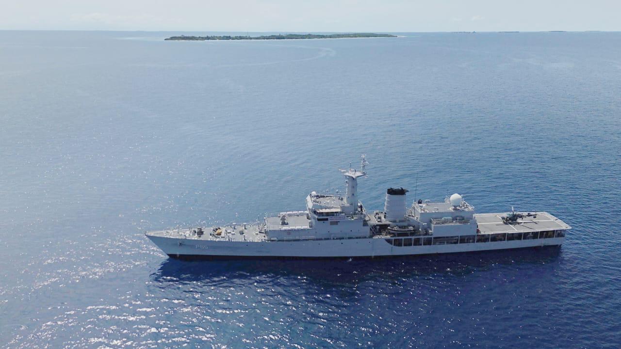 INS SHARDA ARRIVES MAAFILAAFUSHI, MALDIVES FOR HADR EXERCISE