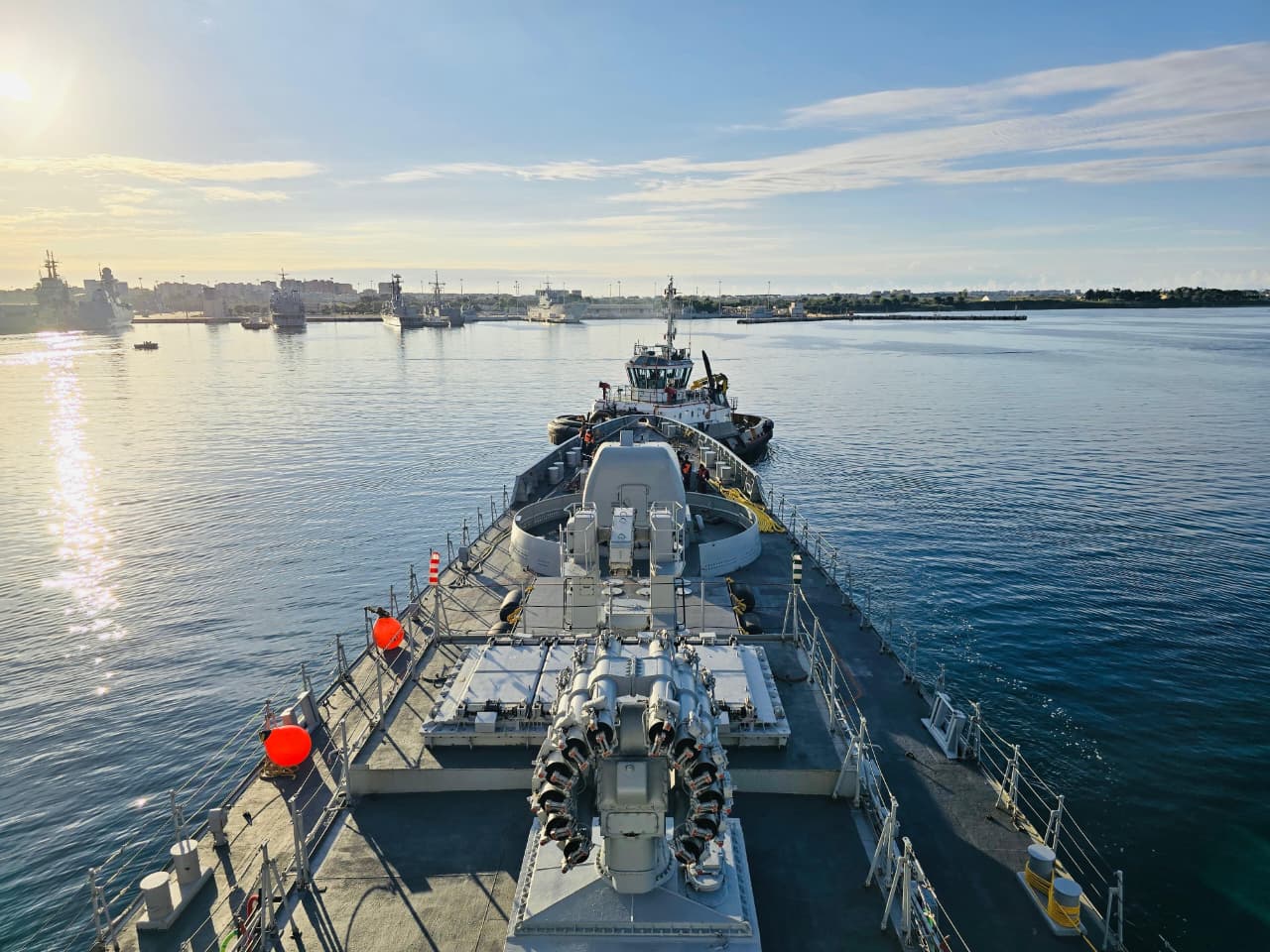 INDIAN NAVY SHIP TRIKAND VISITS TARANTO, ITALY