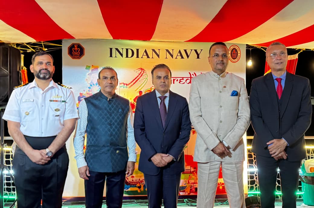 INS SUTLEJ COMPLETES HYDROGRAPHIC SURVEY AT MAURITIUS