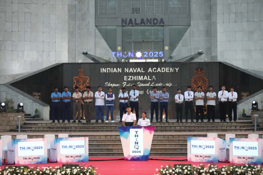  GRAND FINALE OF THE INDIAN NAVY QUIZ – THINQ - 25 CONCLUDES AT INDIAN NAVAL ACADEMY