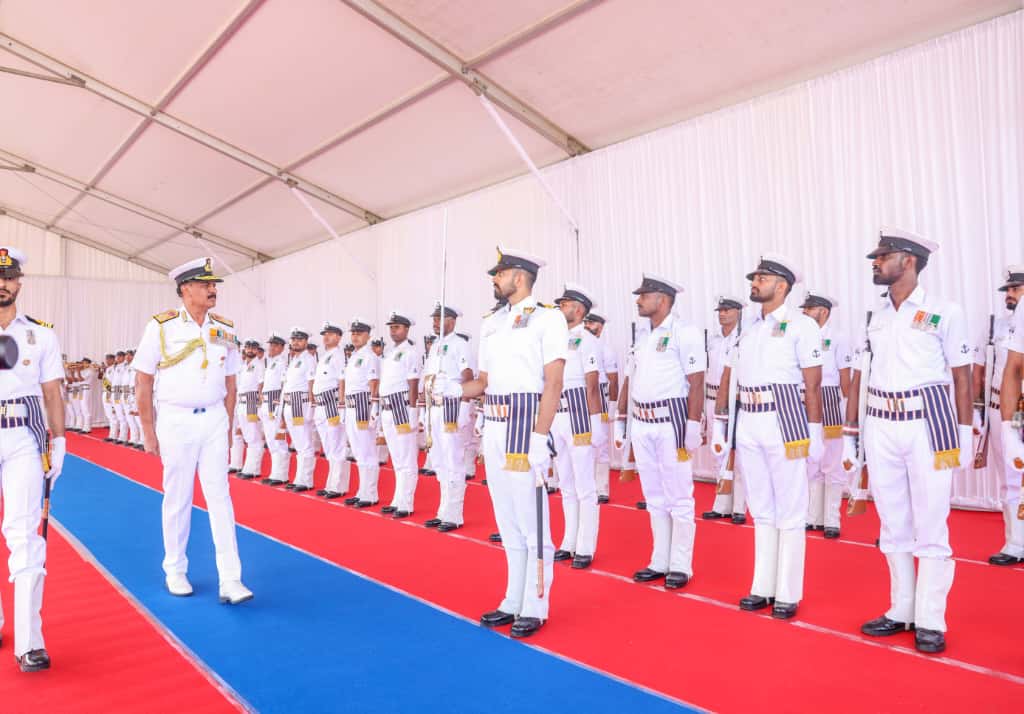 COMMISSIONING OF INS IKSHAK, THIRD OF THE SVL CLASS SHIP
