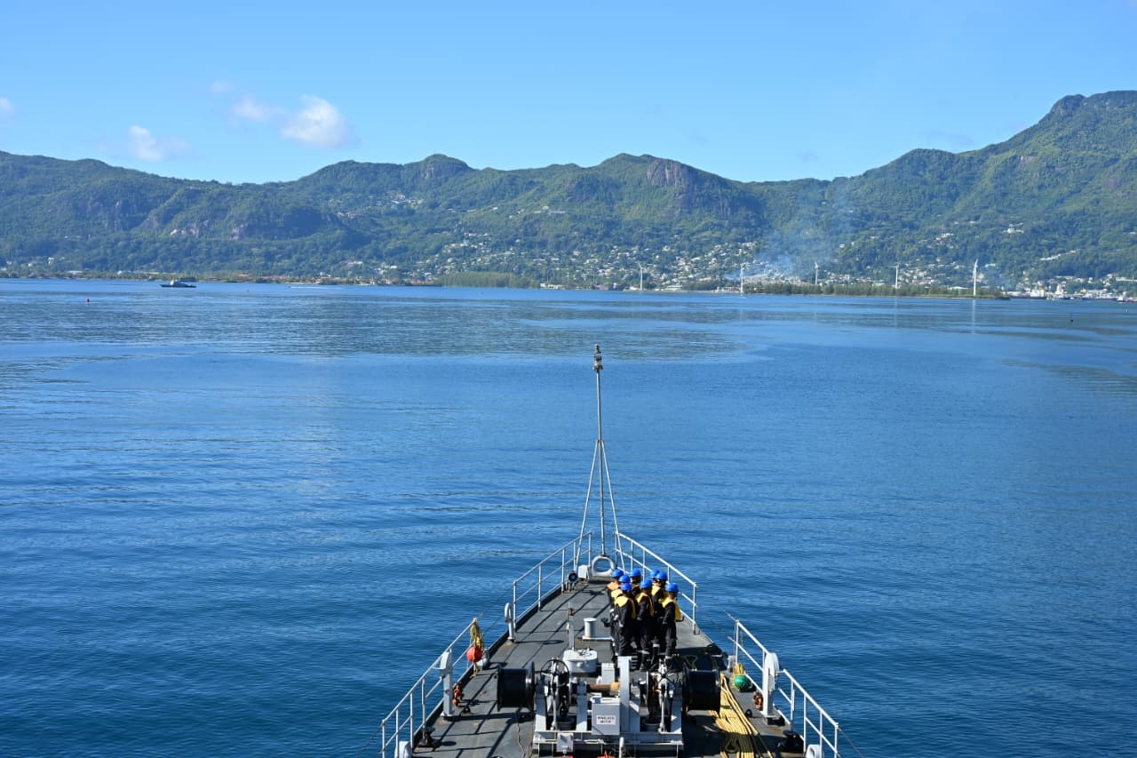  VISIT OF INDIAN NAVAL SHIP SAVITRI TO SEYCHELLES FOR JOINT EEZ SURVEILLANCE
