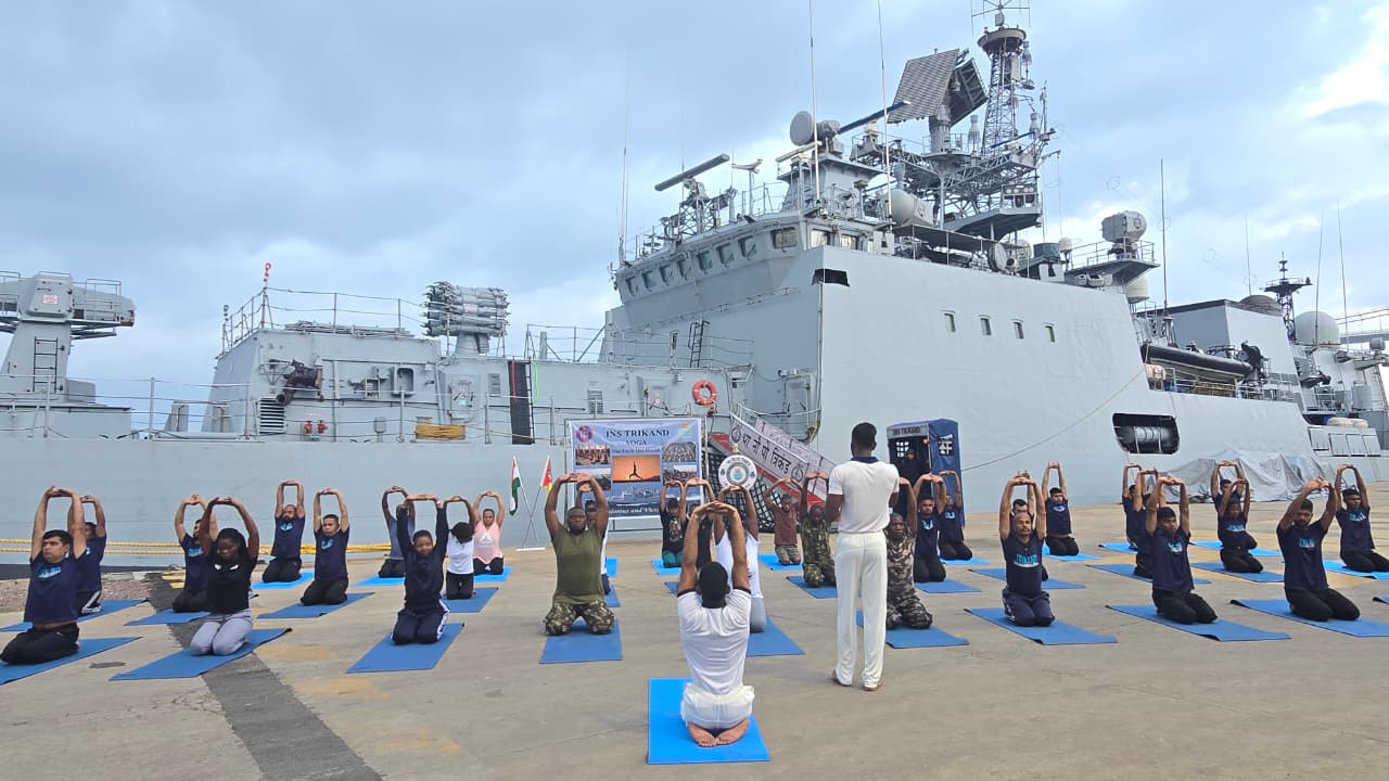 INDIAN NAVAL SHIP TRIKAND CONCLUDES PORT CALL AT MAPUTO, MOZAMBIQUE