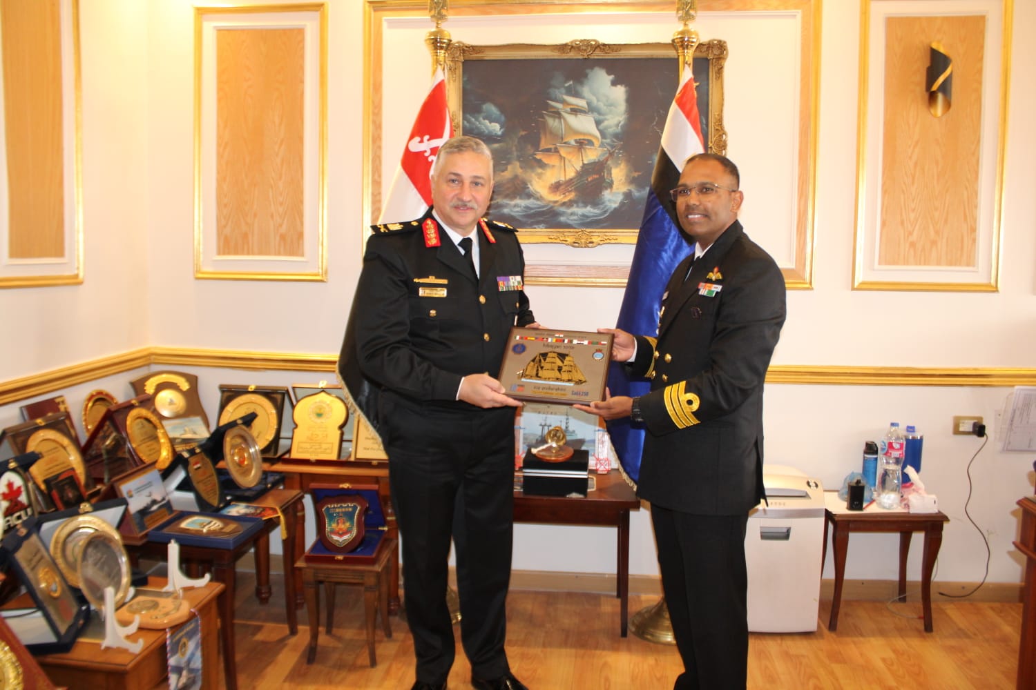 INS SUDARSHINI ARRIVES AT ALEXANDRIA AFTER MILESTONE TRANSIT THROUGH SUEZ CANAL