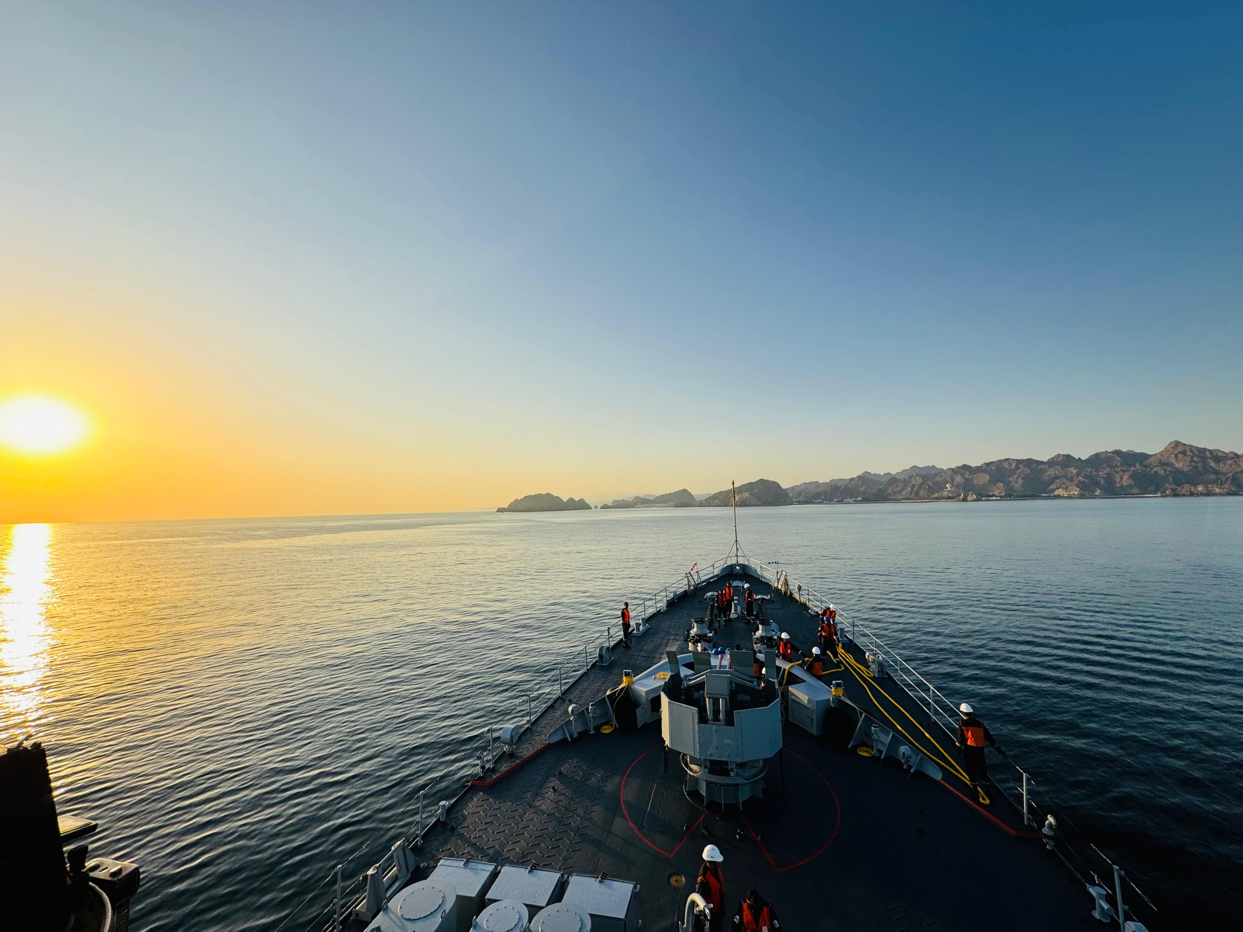 Long Range Training Deployment of First Training  Squadron to Muscat, Oman