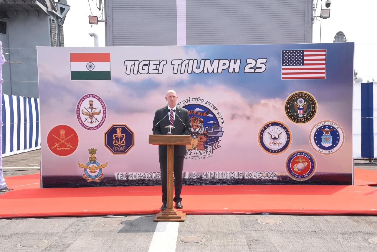INDO - U.S JOINT HADR AMPHIBIOUS EXERCISE  TIGER TRIUMPH OPENING CEREMONY JOINT STATEMENT