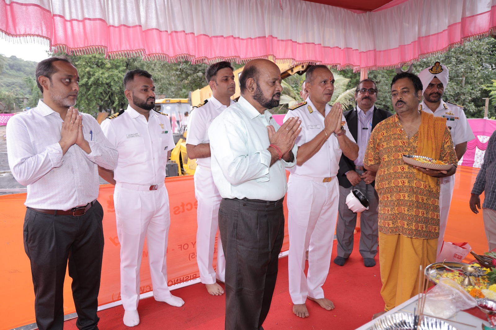  LAUNCH OF ELEVENTH AMMUNITION CUM TORPEDO CUM MISSILE (ACTCM) BARGE, LSAM 25 (YARD 135) 