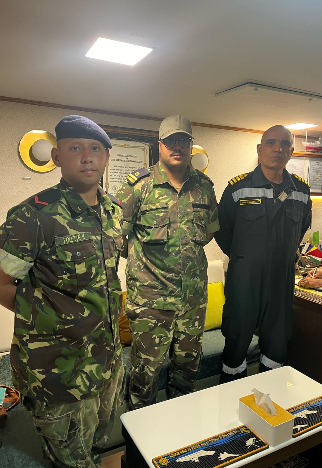 INS TEG CONCLUDES VISIT TO PORT VICTORIA, SEYCHELLES