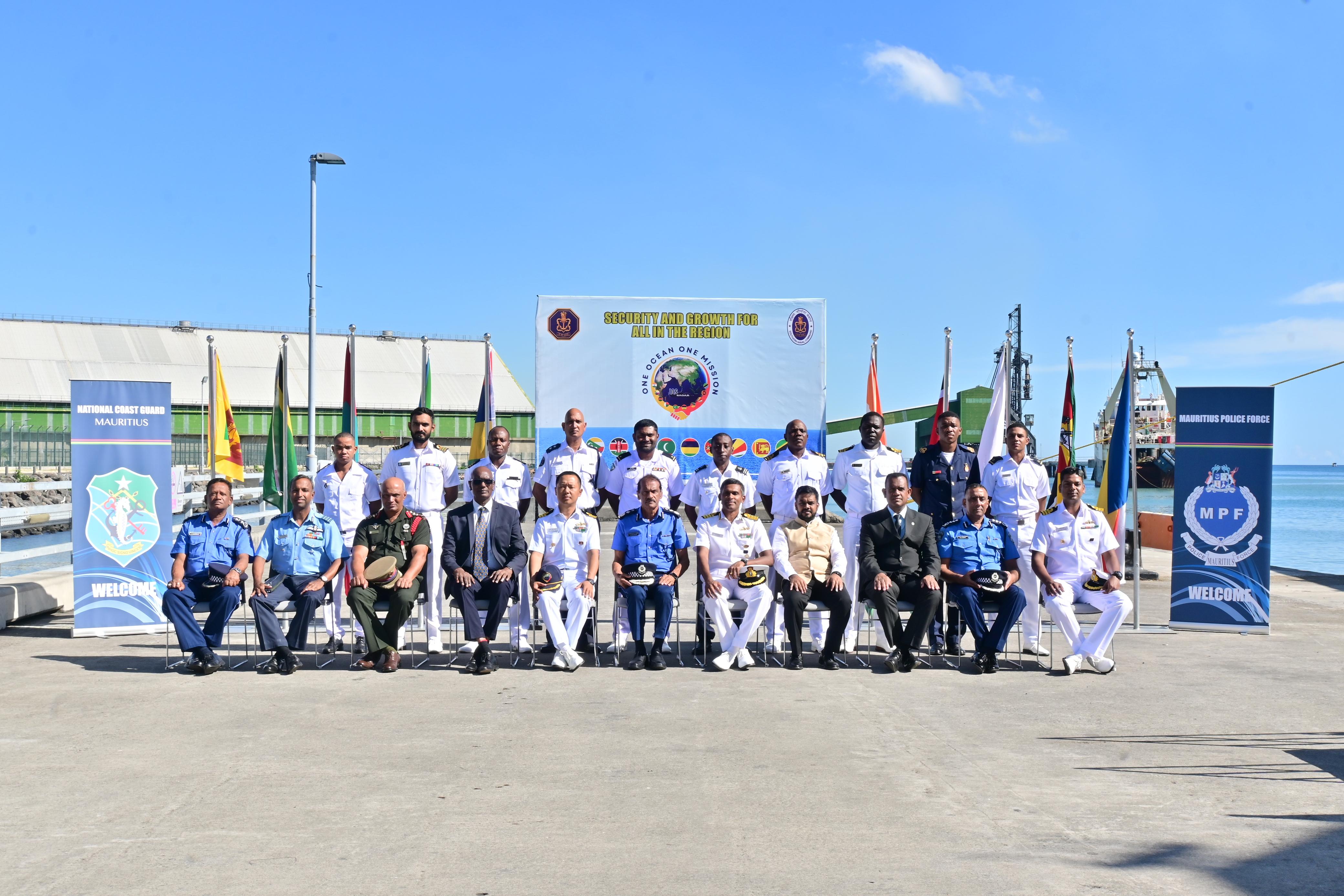 IOS SAGAR IN PORT LOUIS, MAURITIUS