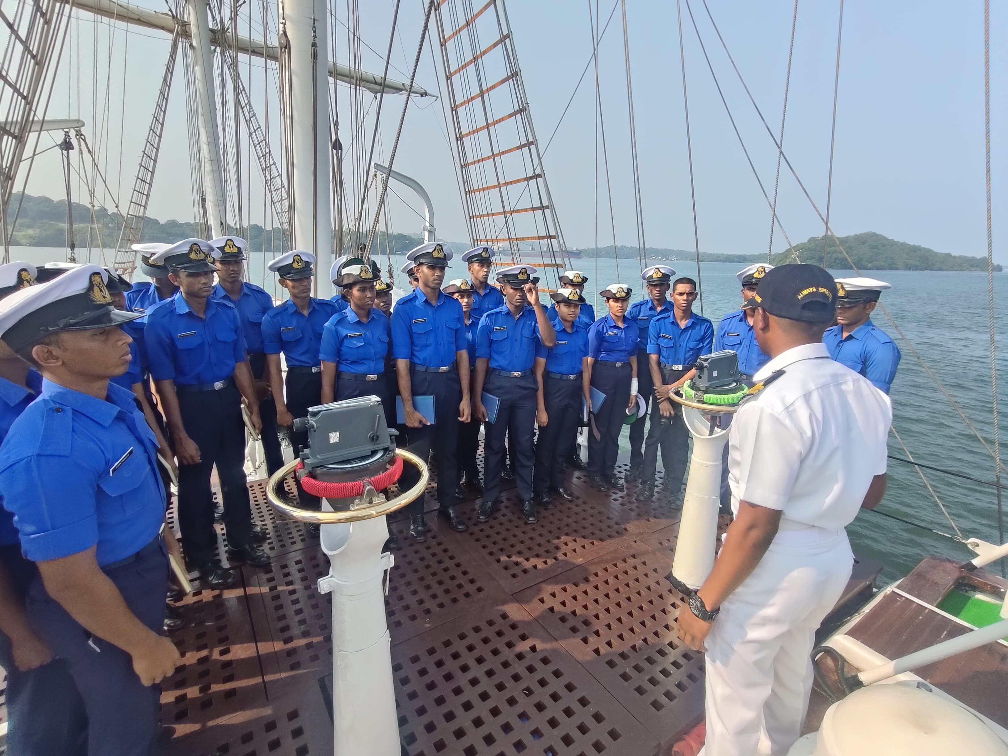 INS TARANGINI ARRIVES AT TRINCOMALEE, SRI LANKA