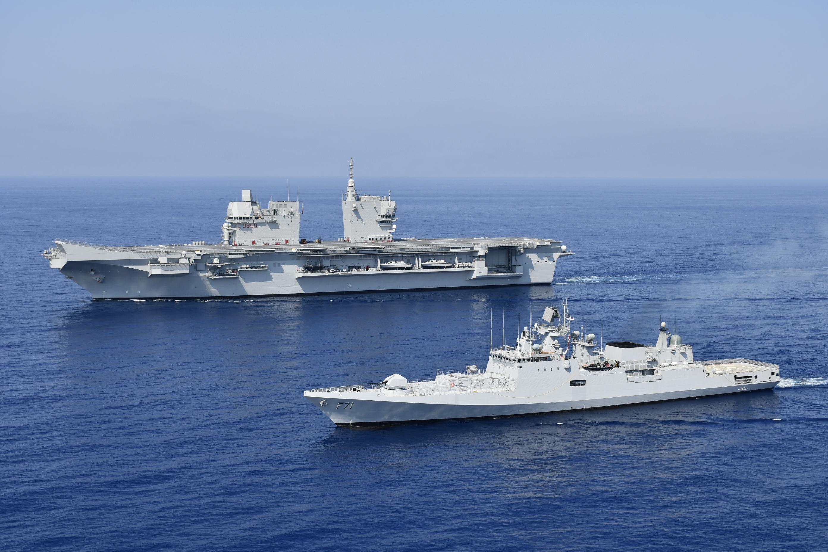 INS TAMAL VISITS NAPLES, ITALY