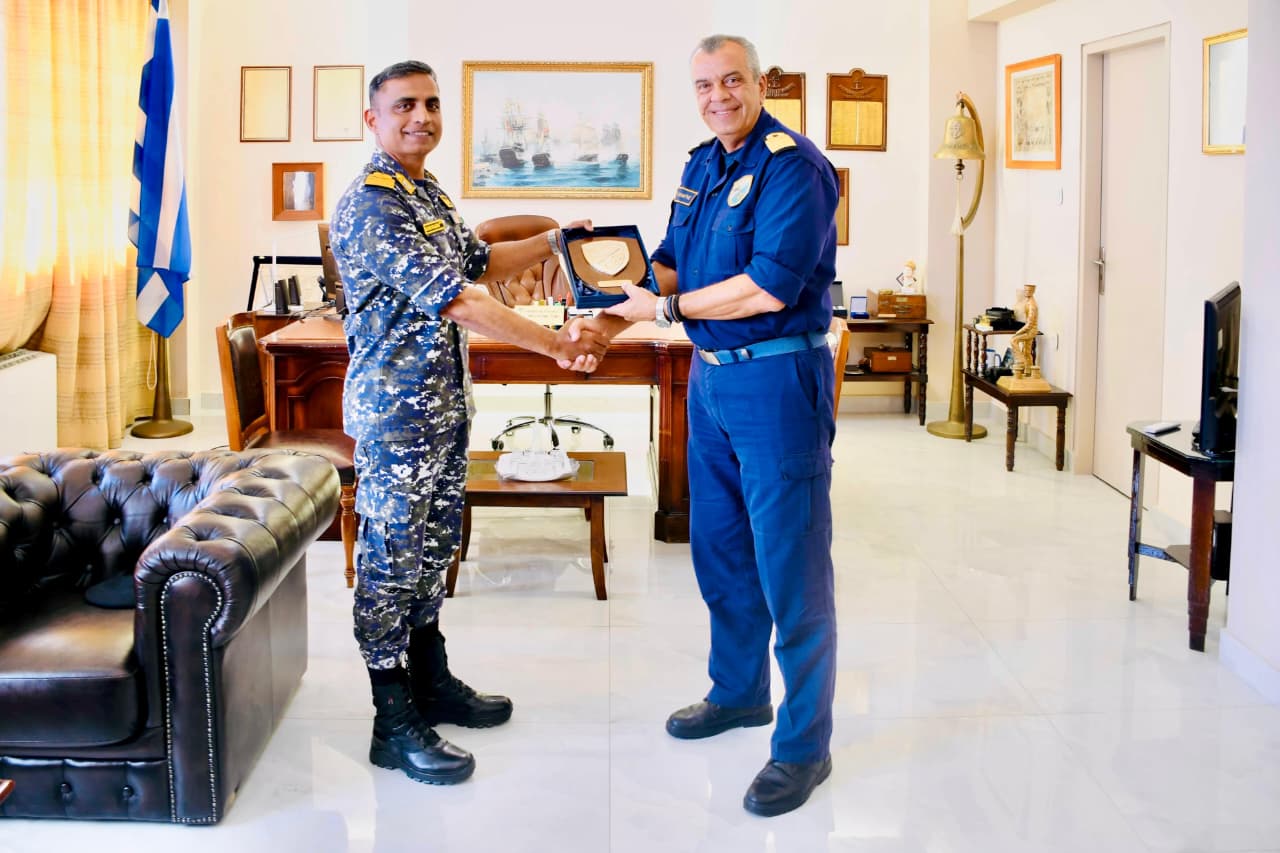 MAIDEN BILATERAL MARITIME EXERCISE BETWEEN INDIAN NAVY AND HELLENIC NAVY CONCLUDES IN THE MEDITERRANEAN
