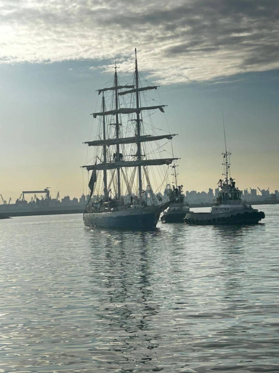 INS SUDARSHINI ARRIVES AT ALEXANDRIA AFTER MILESTONE TRANSIT THROUGH SUEZ CANAL