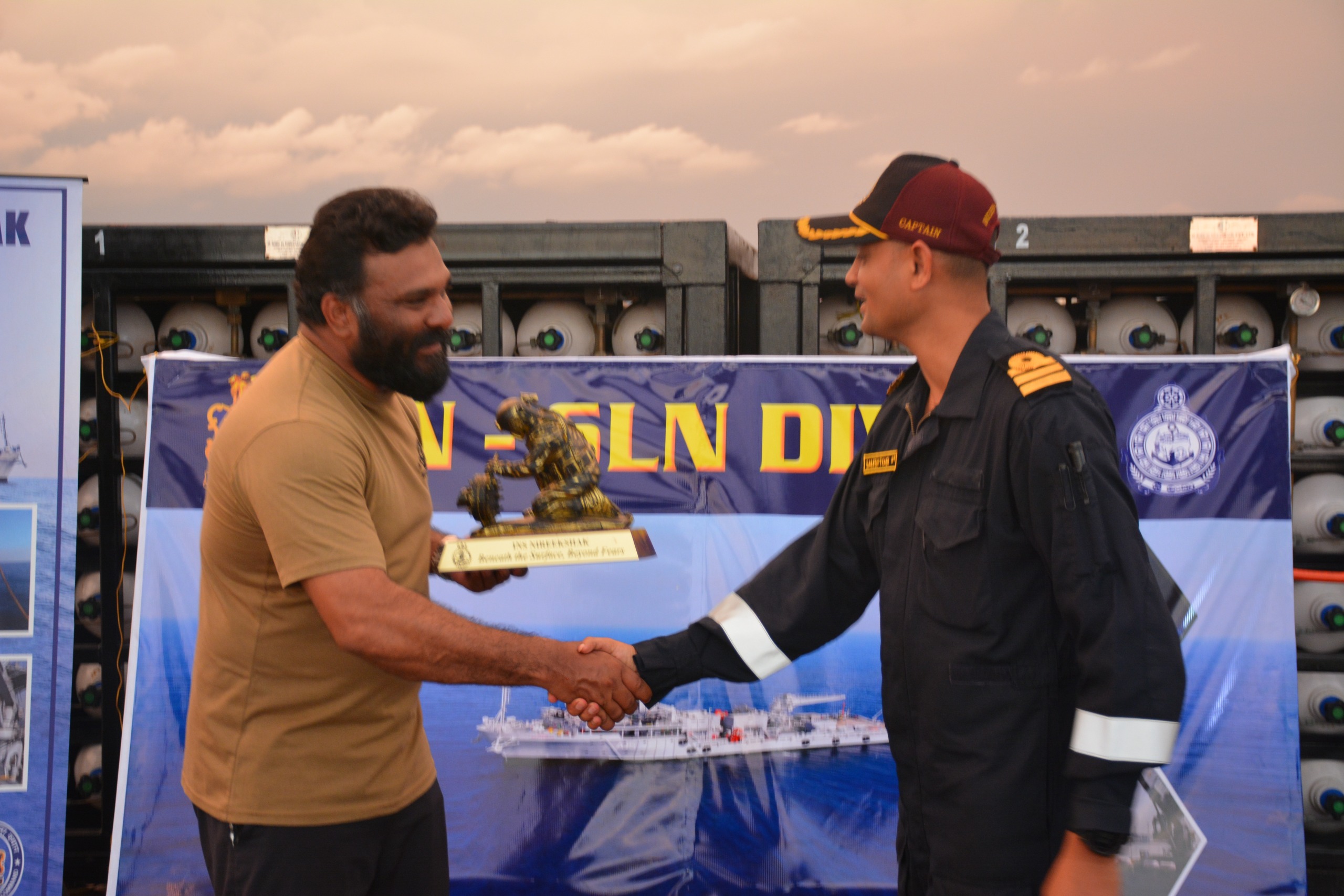 INDIA AND SRI LANKA DEEPEN MARITIME COOPERATION THROUGH IN–SLN DIVEX 2026