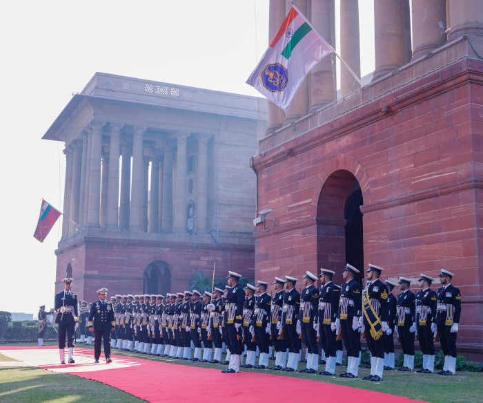 STRENGTHENING MARITIME TIES - INDIAN NAVY HOSTS INDONESIAN NAVY DELEGATION