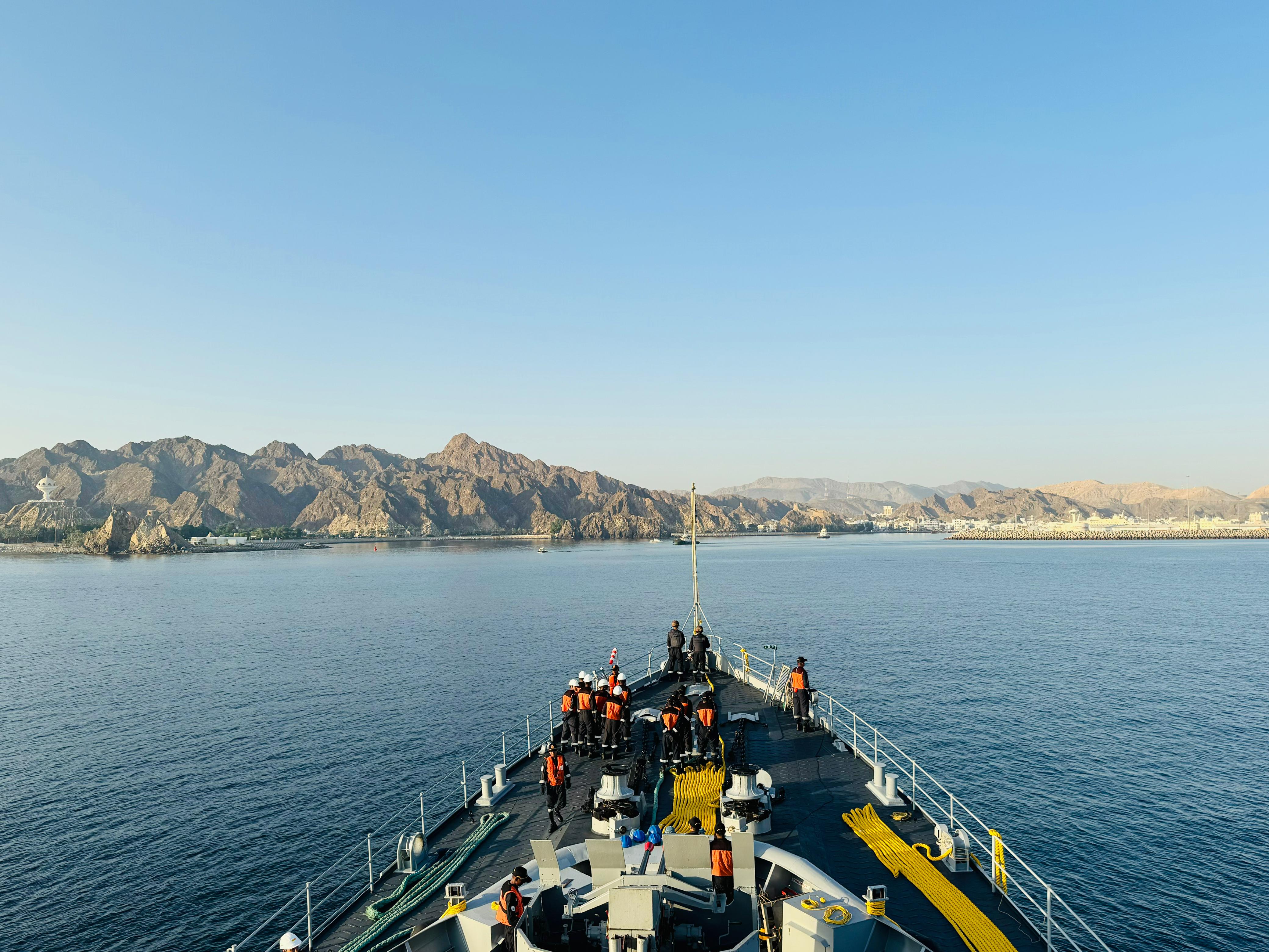 Long Range Training Deployment of First Training  Squadron to Muscat, Oman