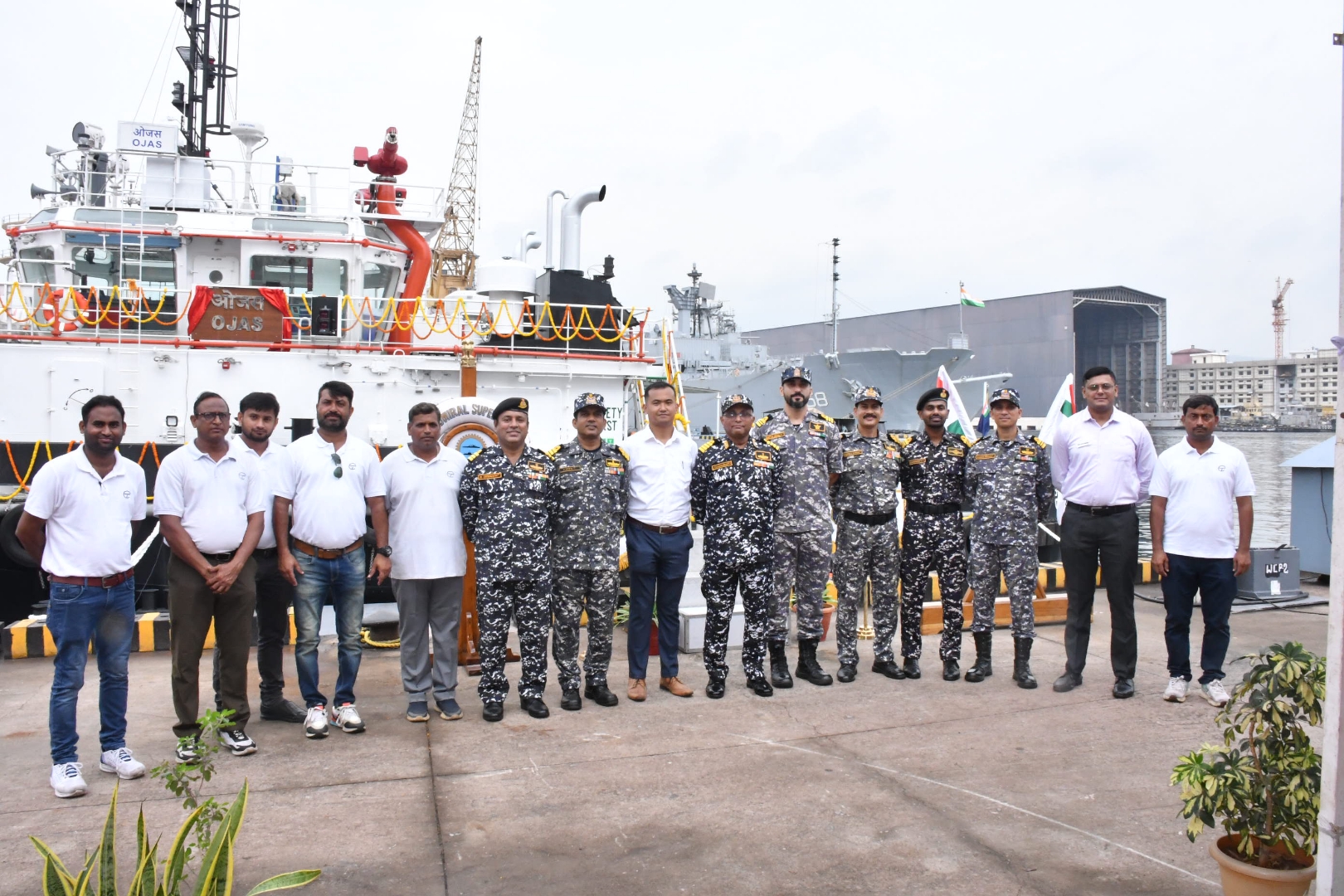 INDUCTION OF FIFTH 25T BOLLARD PULL TUG OJAS (YARD 339)