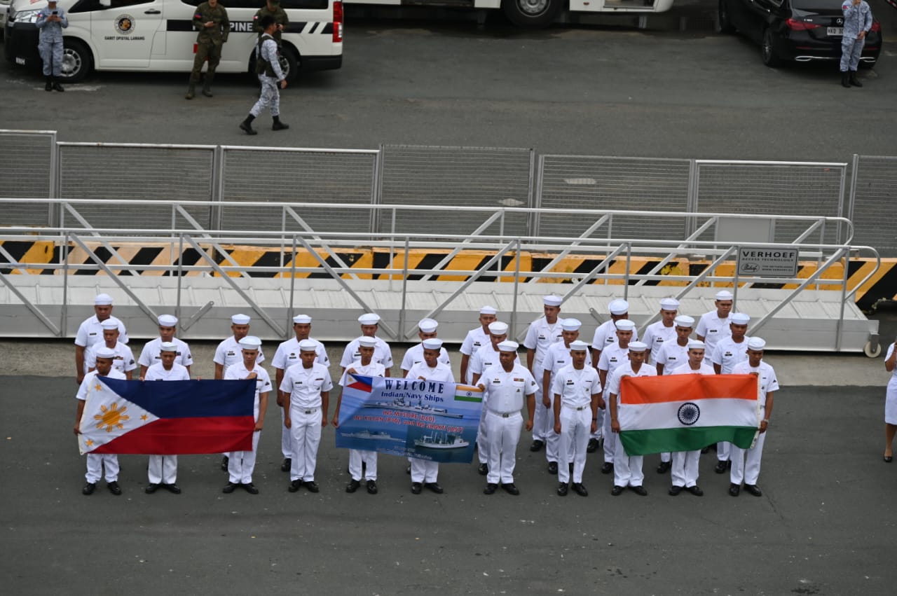 INDIAN NAVAL SHIPS VISIT MANILA, PHILIPPINES, STRENGTHENING MARITIME COOPERATION IN SOUTH EAST ASIA