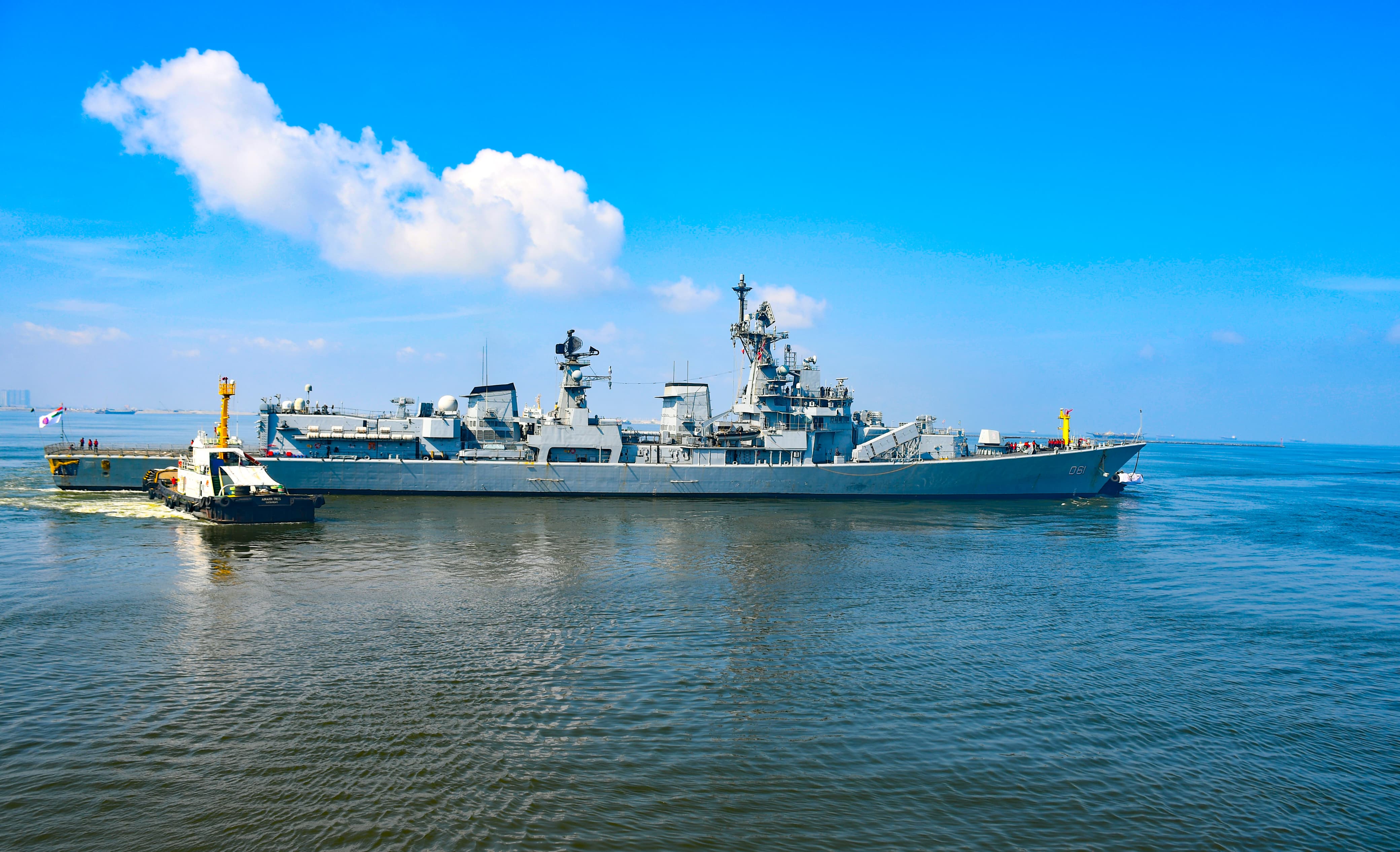  INDIAN NAVY'S EASTERN FLEET SHIPS ON OPERATIONAL DEPLOYMENT IN SOUTH EAST ASIA CONCLUDE THE PORT CALL AT MANILA