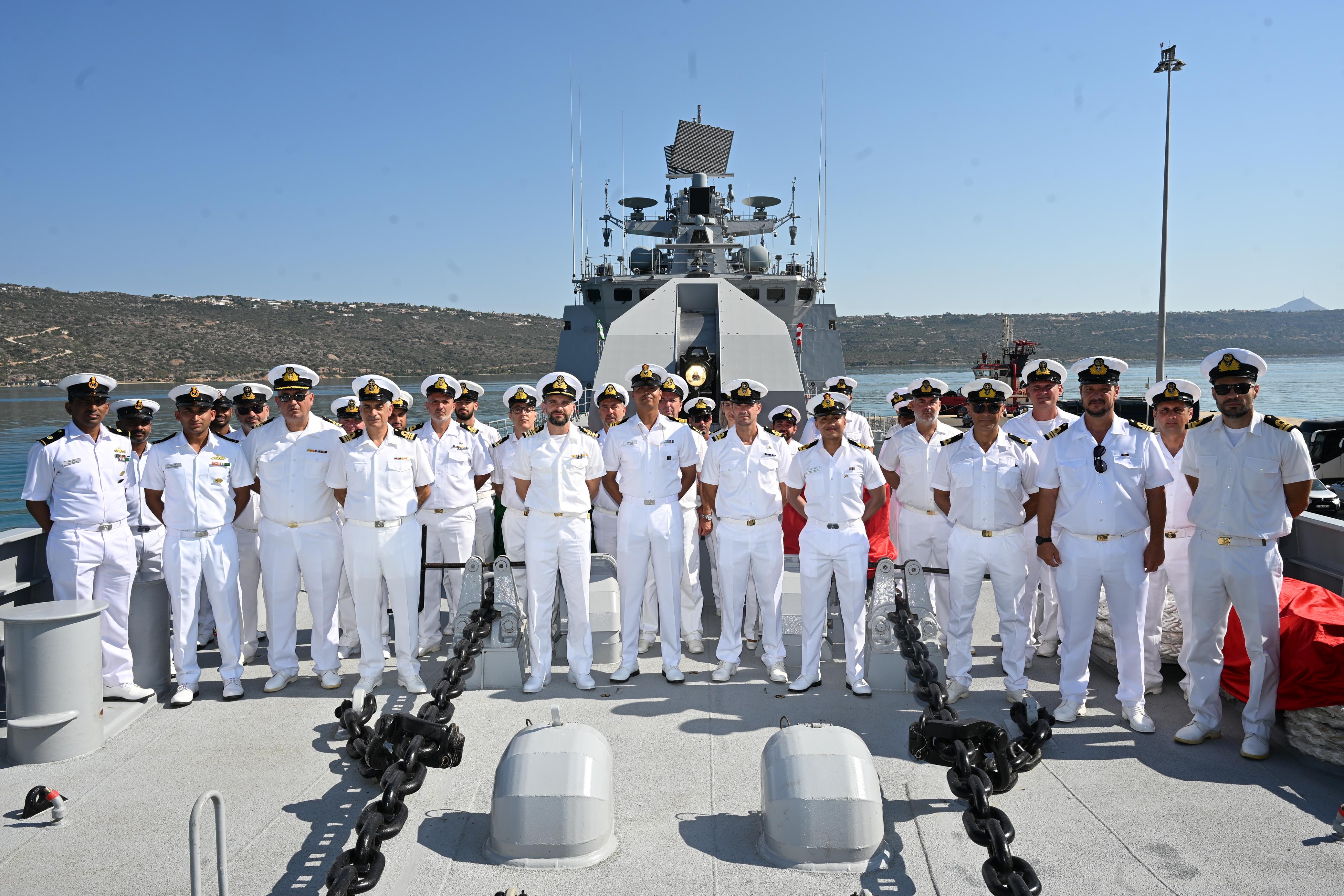 INS TAMAL CONCLUDES PORT CALL AT SOUDA BAY, GREECE