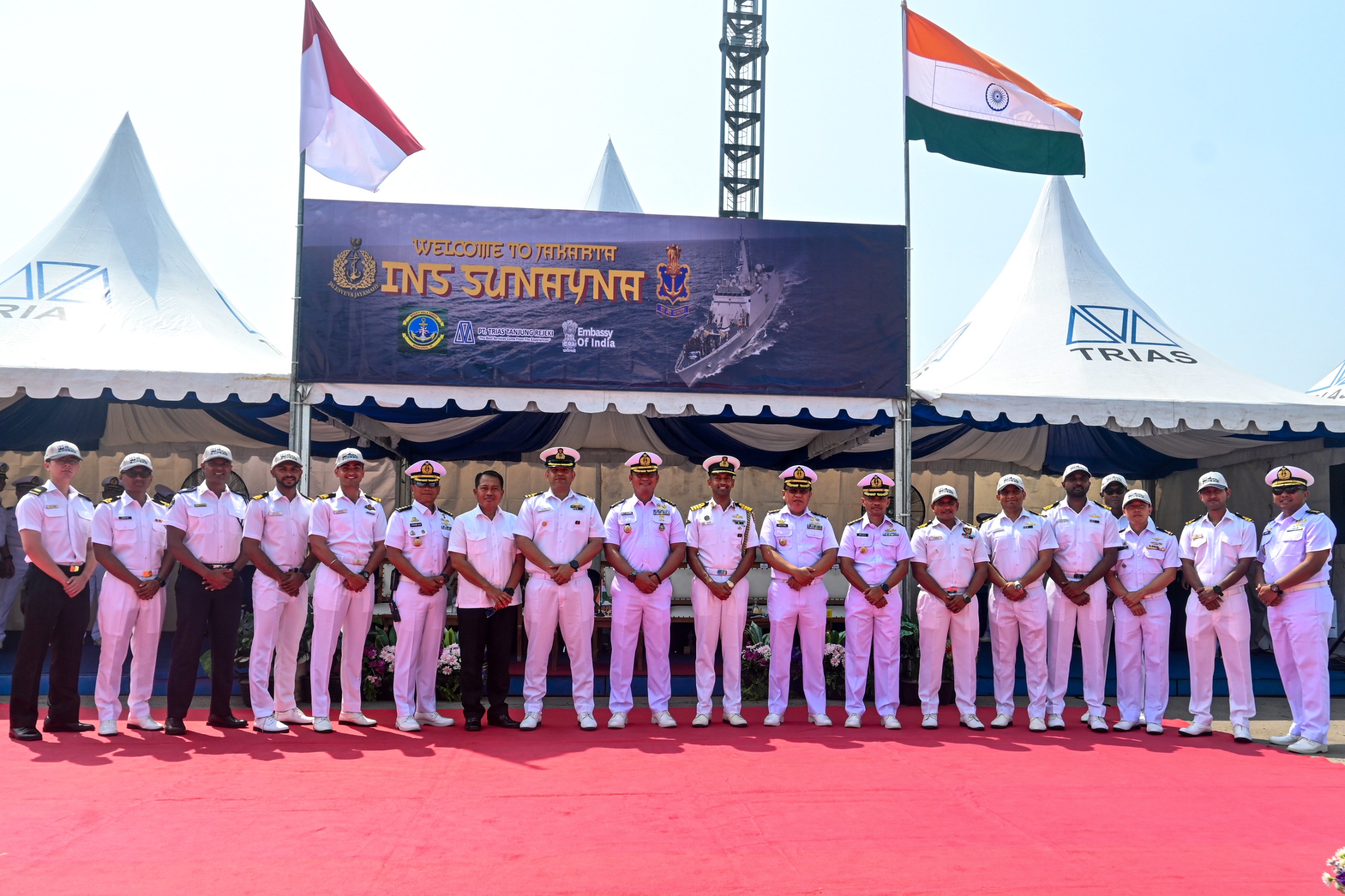 Tuesday 21 Apr, 2026   INS SUNAYNA ARRIVES AT JAKARTA UNDER INDIAN NAVY’S IOS SAGAR INITIATIVE, STRENGTHENING MARITIME TIES WITH INDONESIA