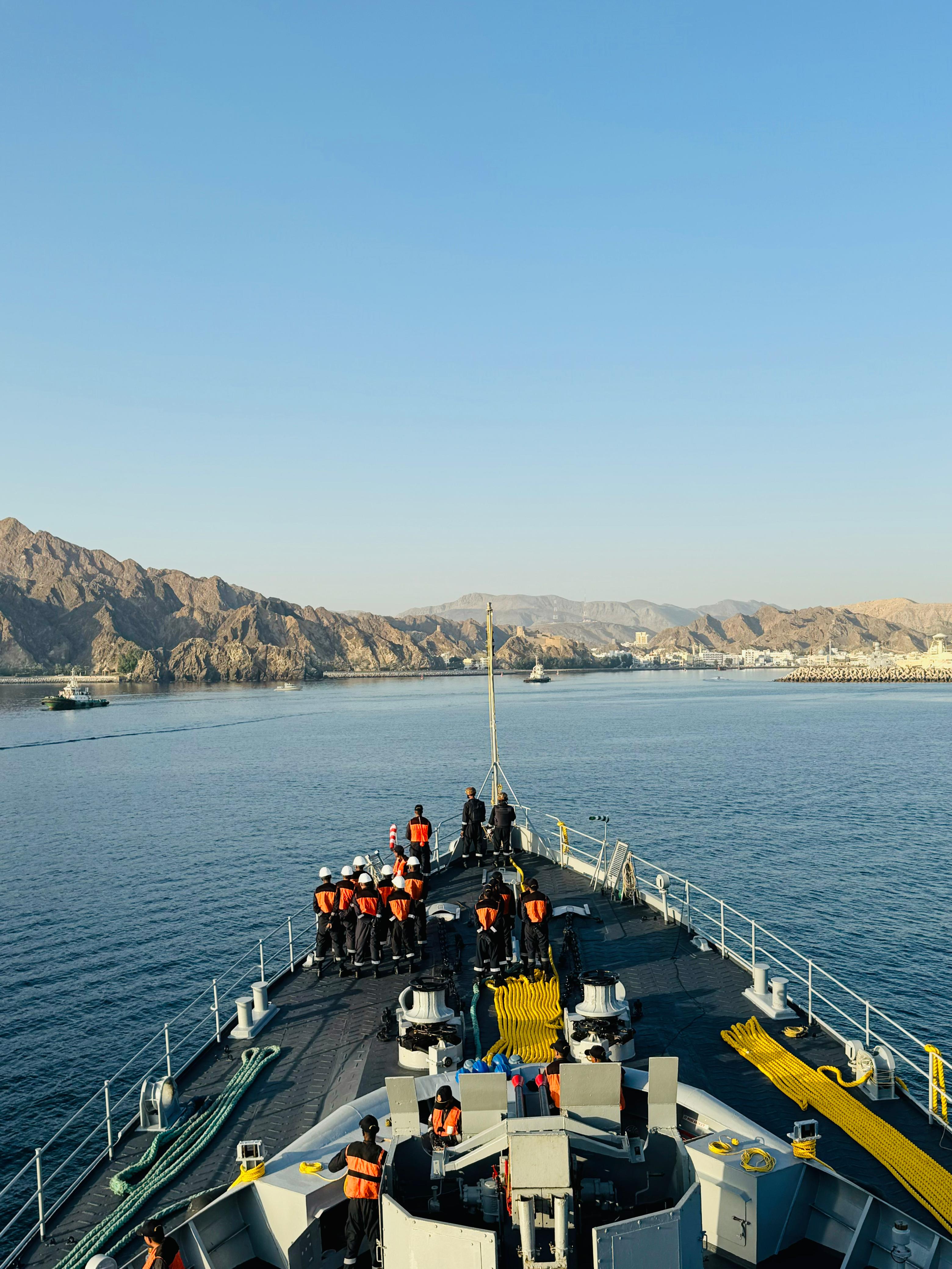 Long Range Training Deployment of First Training  Squadron to Muscat, Oman
