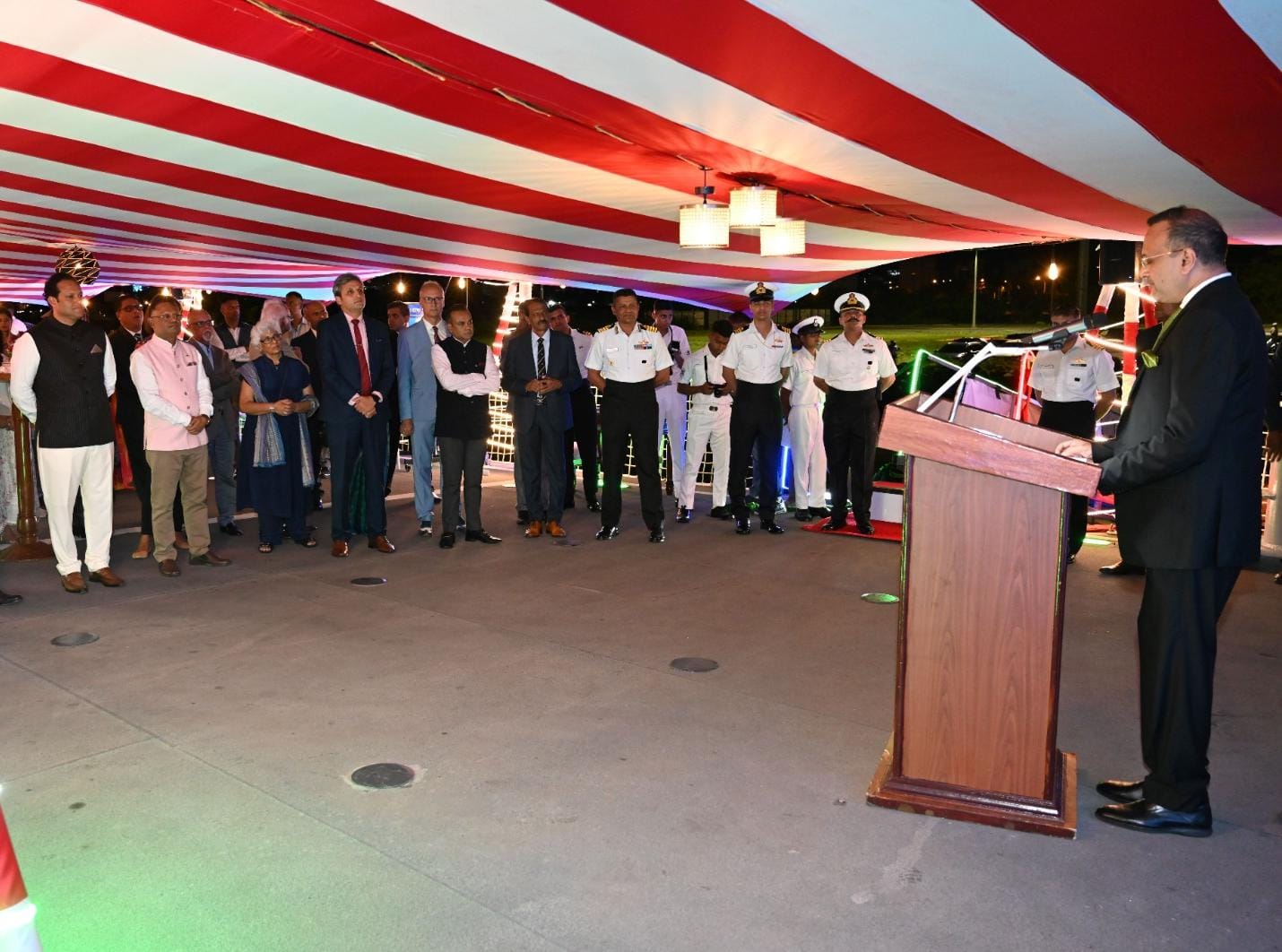 INS IMPHAL COMPLETES VISIT TO PORT LOUIS FOR NATIONAL DAY CELEBRATIONS