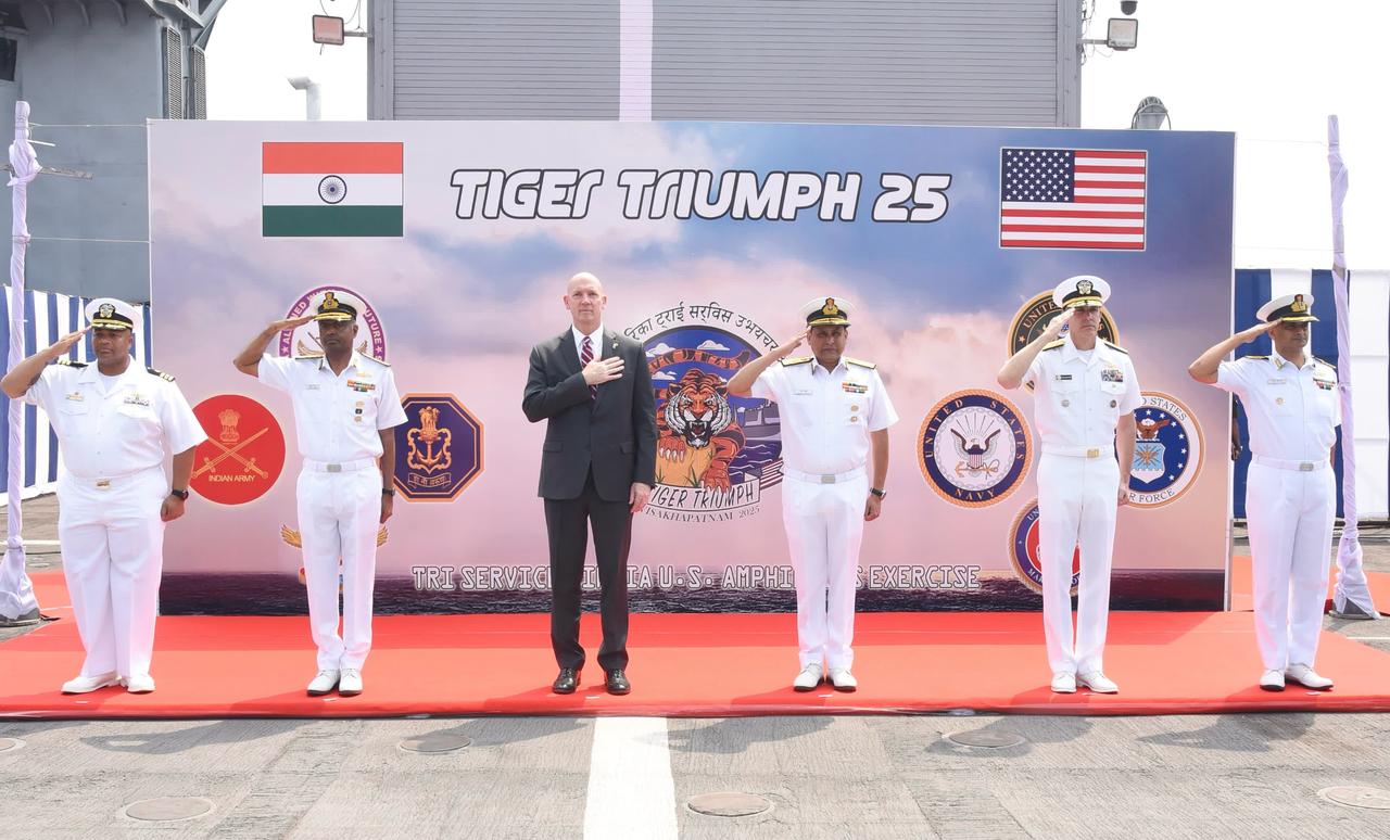 INDO - U.S JOINT HADR AMPHIBIOUS EXERCISE  TIGER TRIUMPH OPENING CEREMONY JOINT STATEMENT