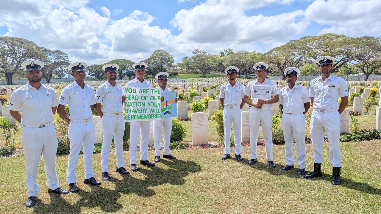 VISIT OF INS KADMATT TO PAPUA NEW GUINEA