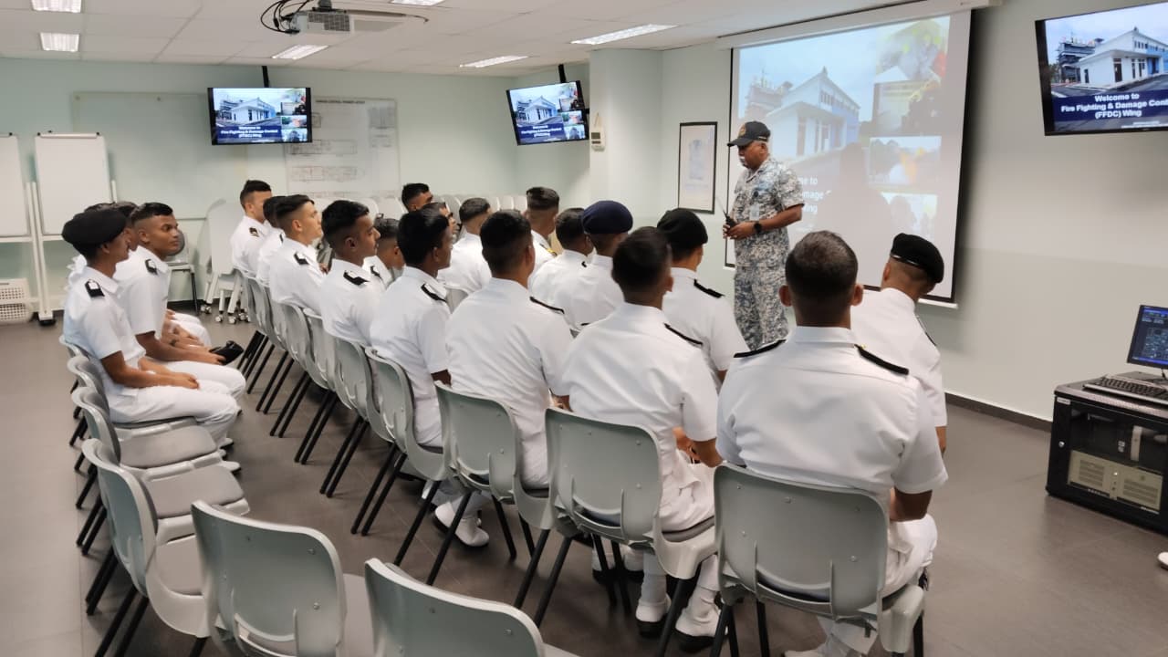 INDIAN NAVY’S FIRST TRAINING SQUADRON DEPARTS SINGAPORE