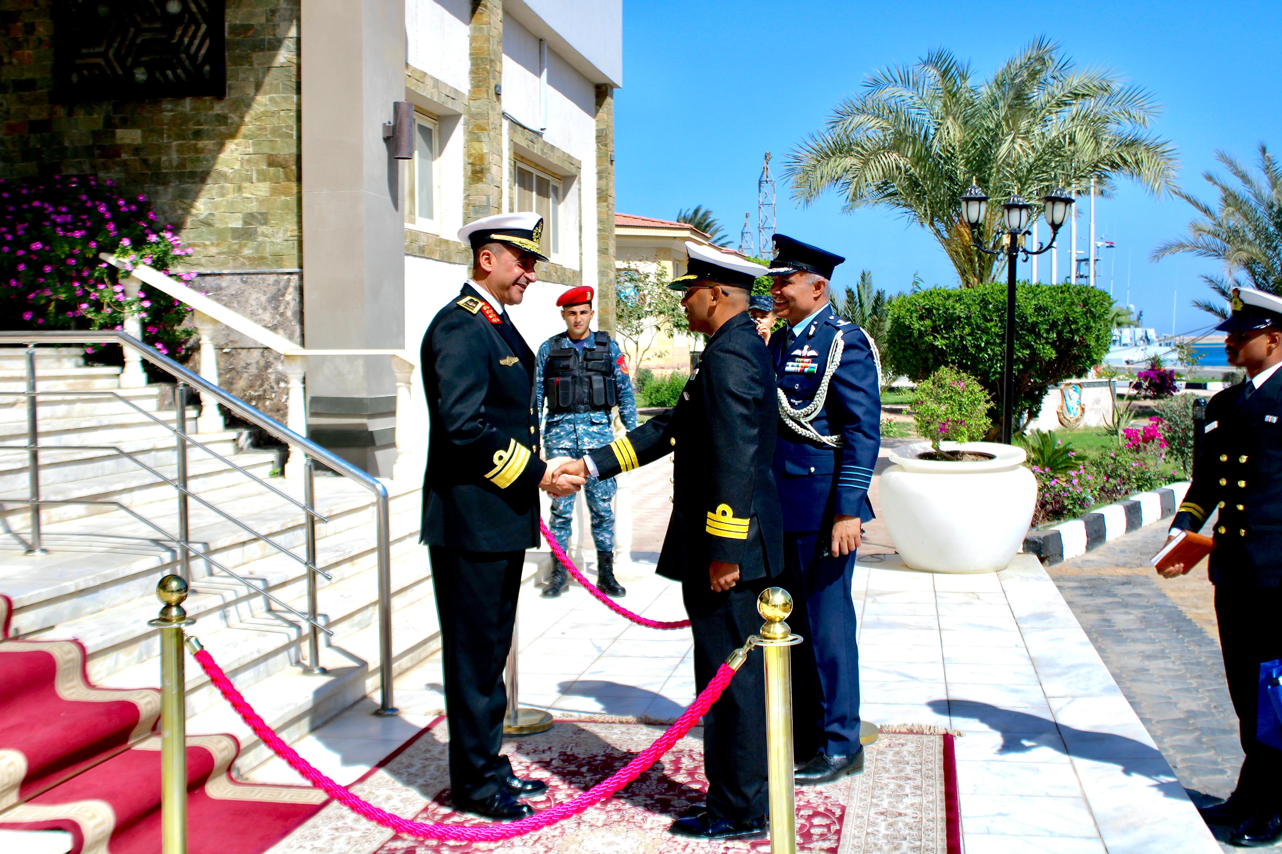 INS SUDARSHINI MARKS HISTORIC PORT CALL AT SAFAGA, EGYPT DURING LOKAYAN-26