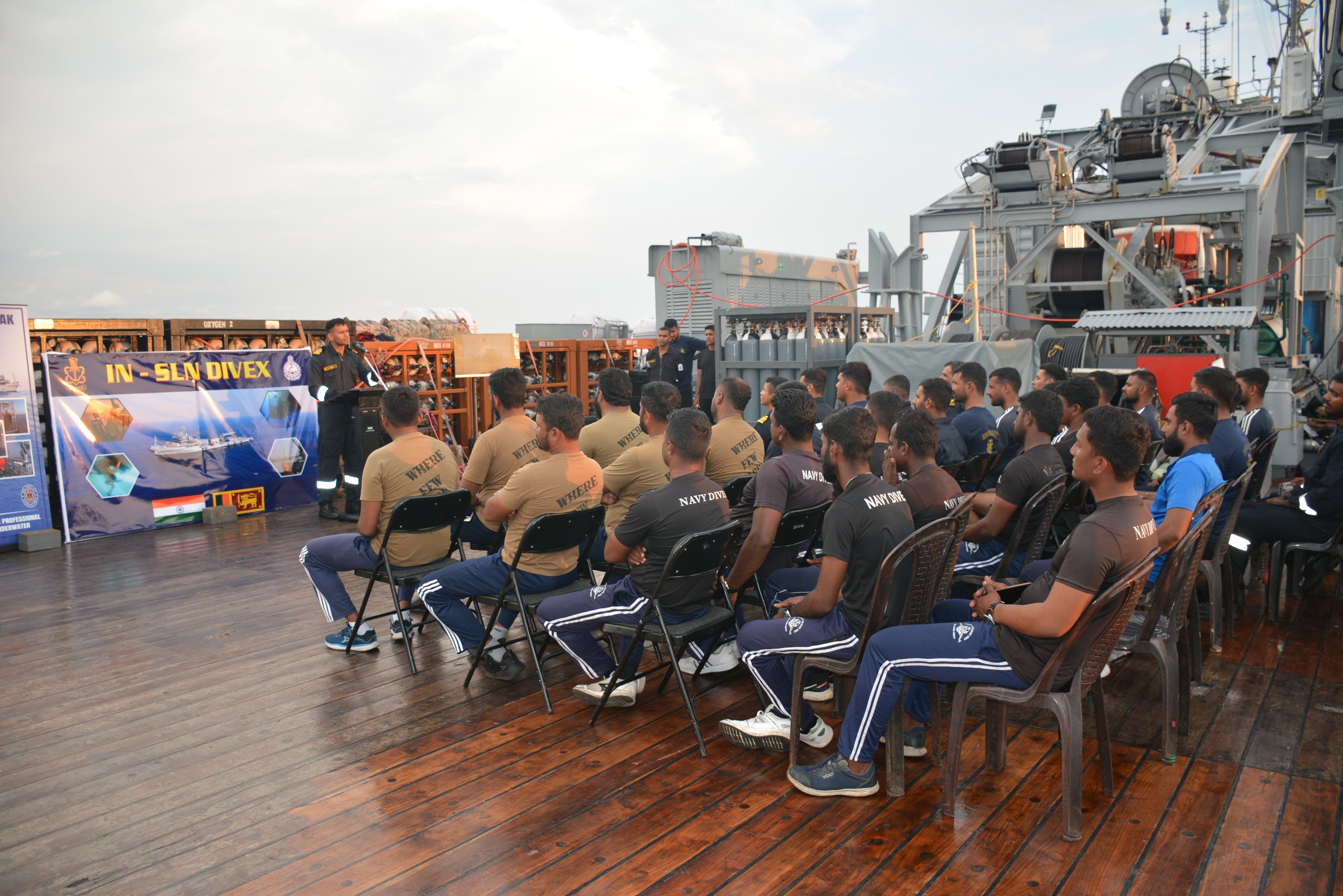 INDIA AND SRI LANKA DEEPEN MARITIME COOPERATION THROUGH IN–SLN DIVEX 2026