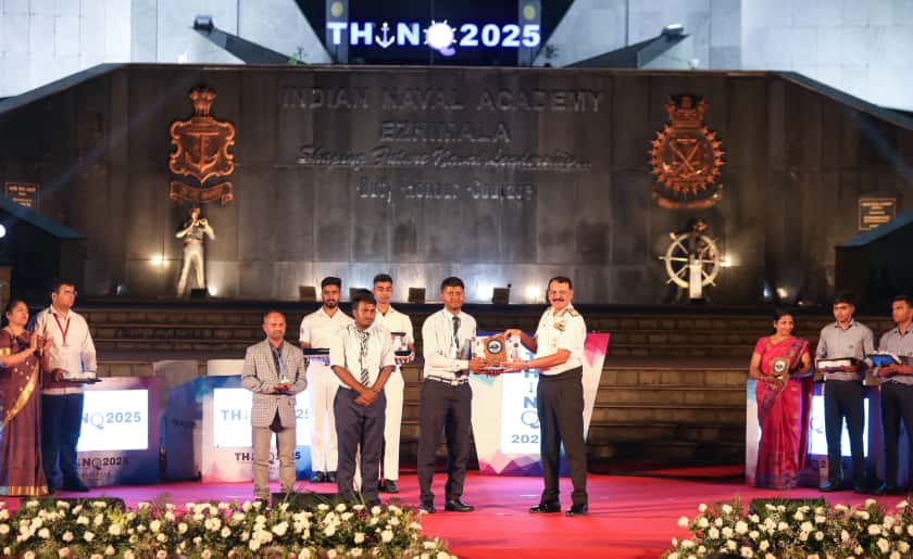  GRAND FINALE OF THE INDIAN NAVY QUIZ – THINQ - 25 CONCLUDES AT INDIAN NAVAL ACADEMY