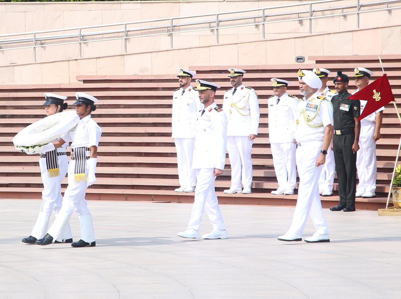  VISIT OF MAJ GEN HUMAID MOHAMMED ABDULLAH ALREMEITHI, COMMANDER, UAE NAVAL FORCES