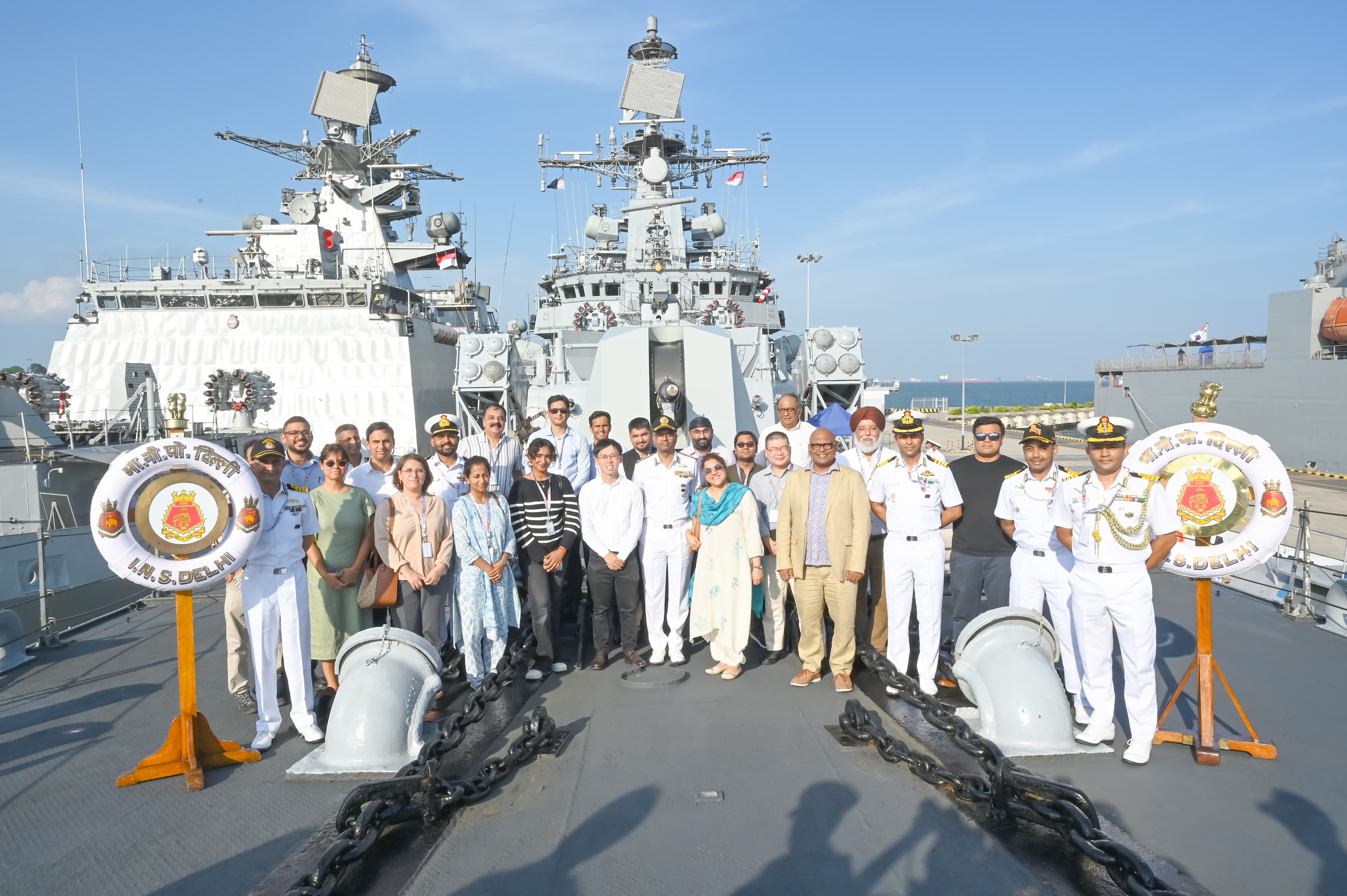INDIAN NAVAL SHIPS CONCLUDE VISIT TO SINGAPORE