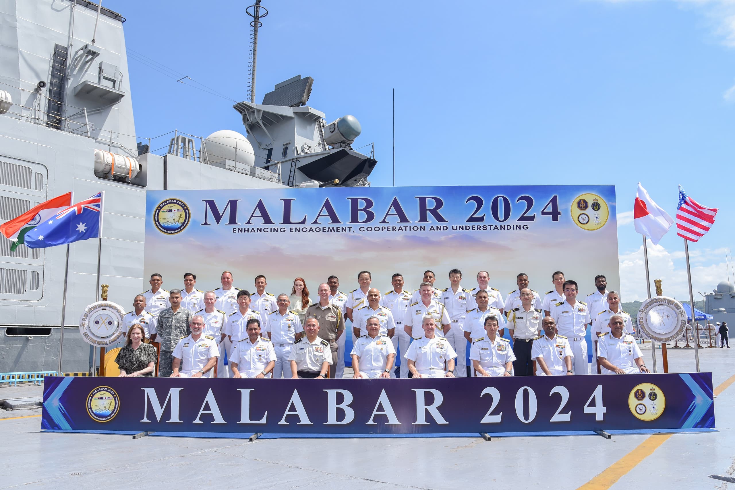 Exercise Malabar 2024 – Opening Ceremony