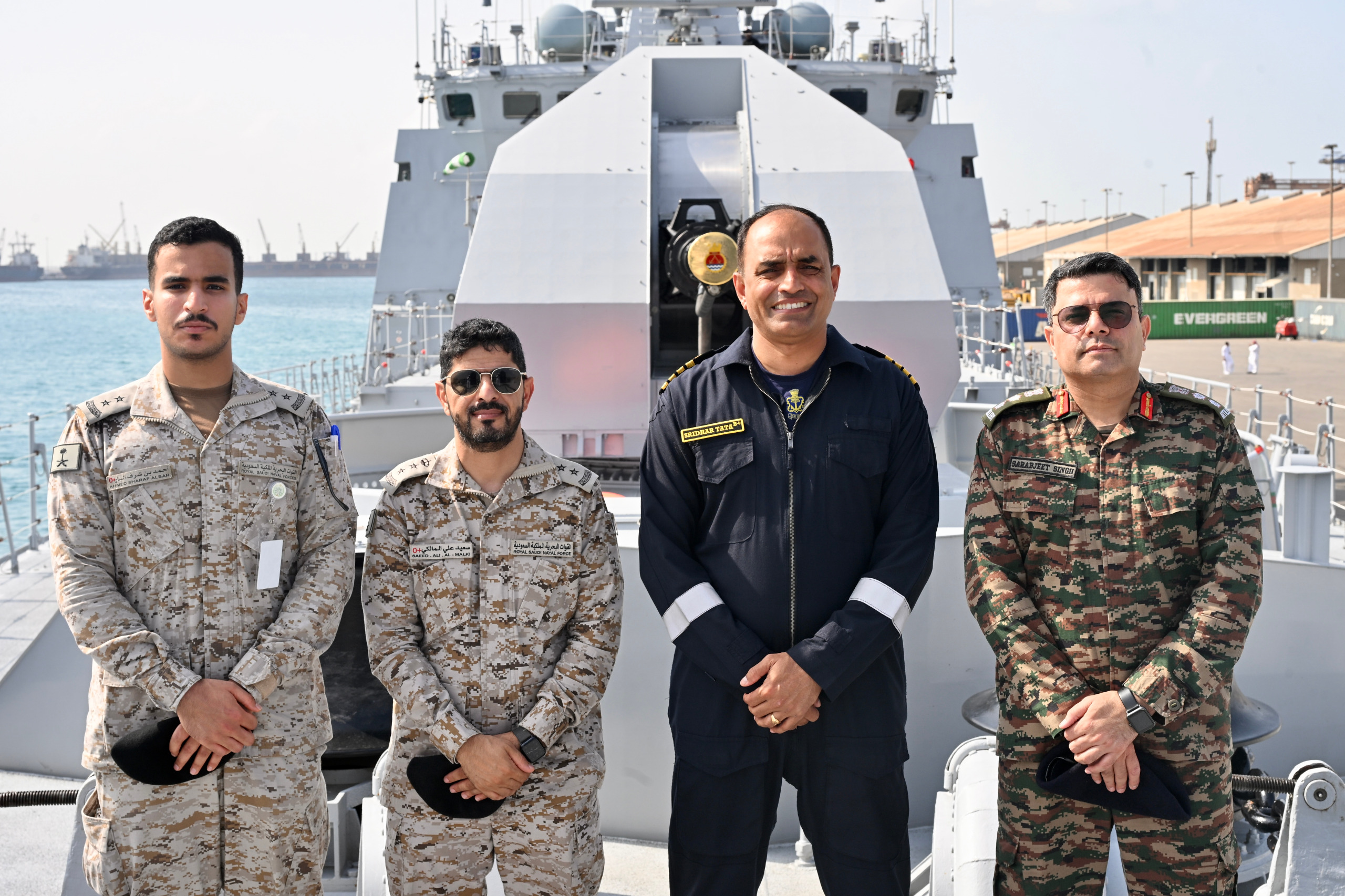 INDIAN NAVAL WARSHIPS INS TAMAL AND INS SURAT ARRIVED AT JEDDAH, SAUDI ARABIA