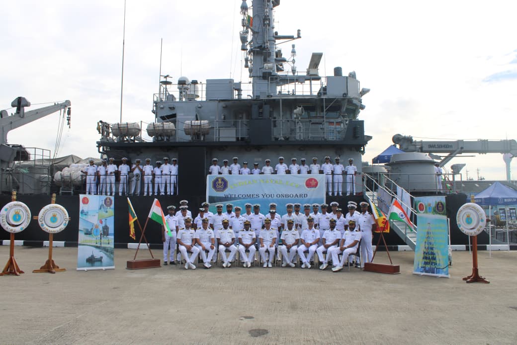 INDIAN NAVAL LCUs 51, 54, AND 57 VISITS COLOMBO, SRI LANKA
