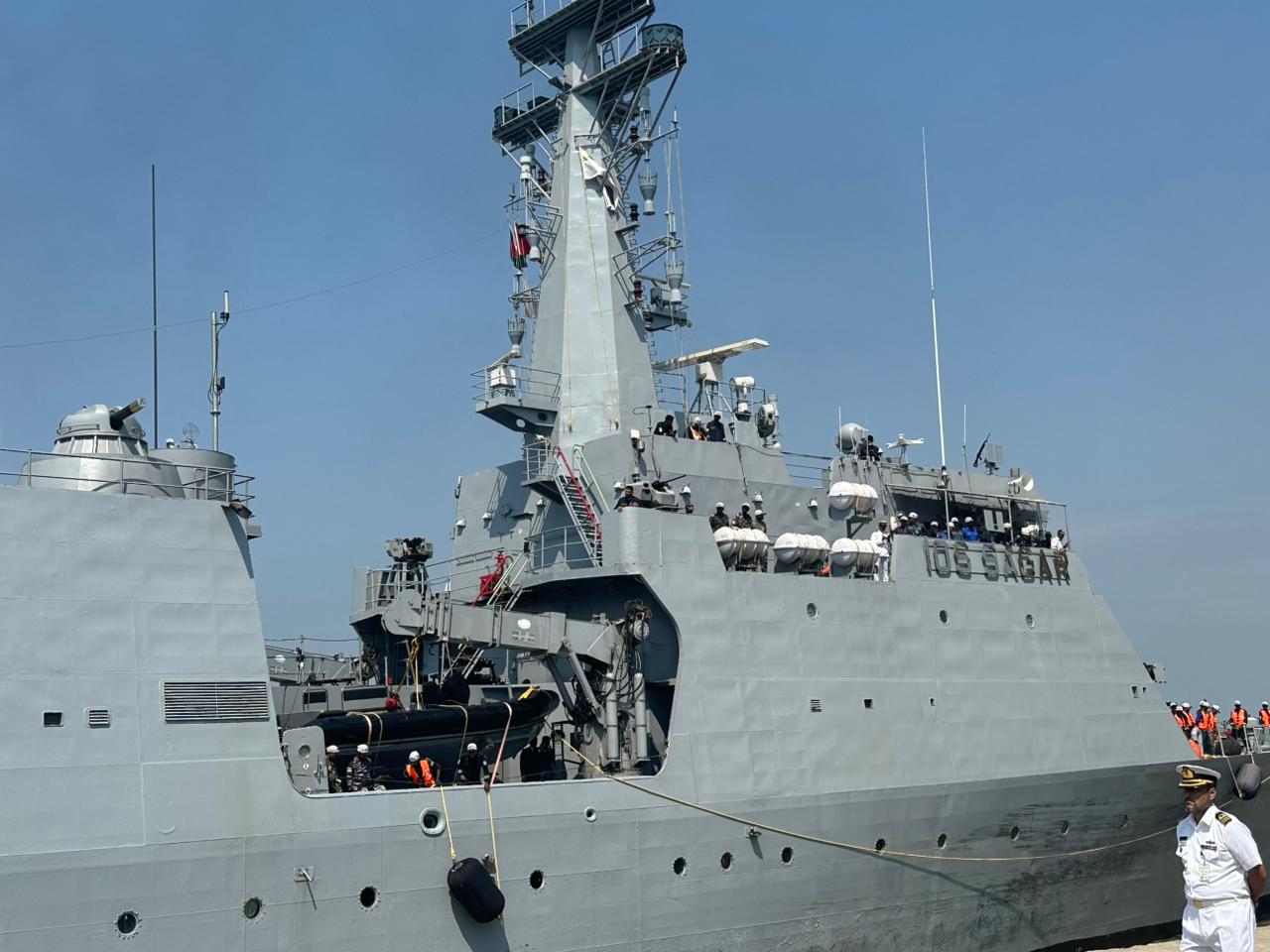 IOS SAGAR ARRIVES AT CHATTOGRAM, BANGLADESH DURING MULTINATIONAL DEPLOYMENT