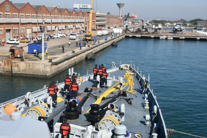Inauguration of Naval Pier