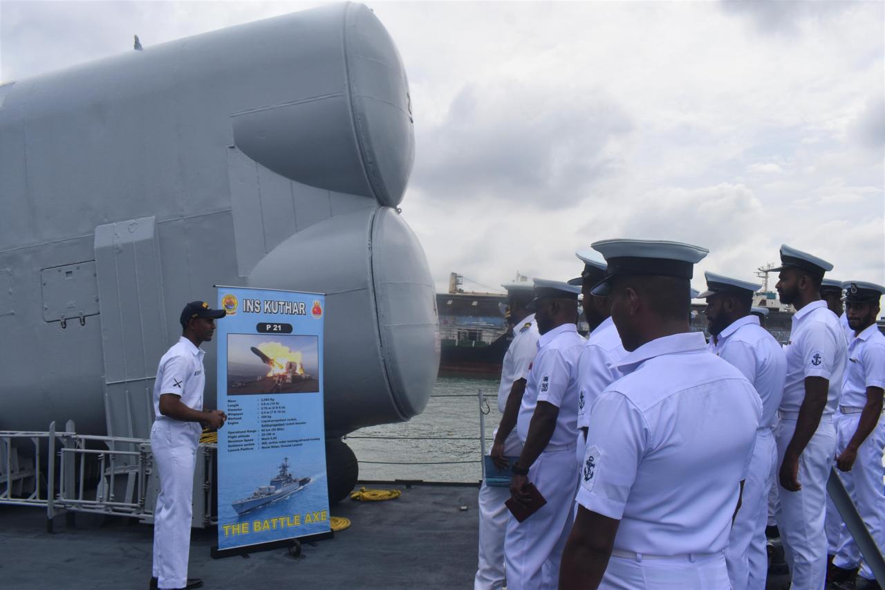 Visit to Cam Ranh Bay, Vietnam by Indian Naval Ship Kiltan