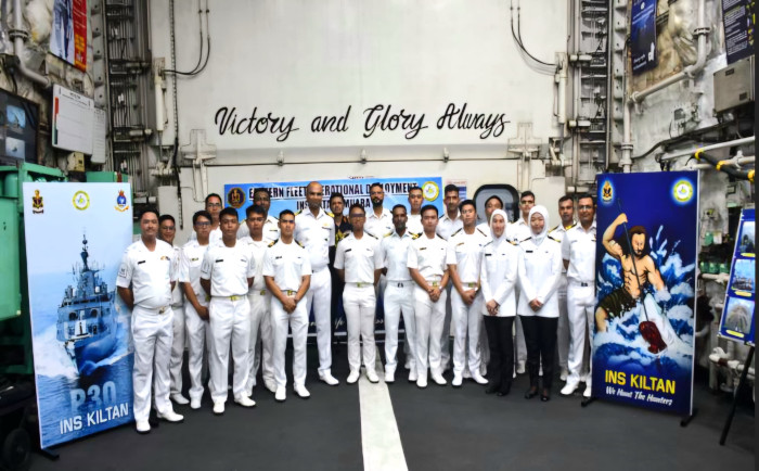 Visit to Muara, Brunei by Indian Naval Ship Kiltan
