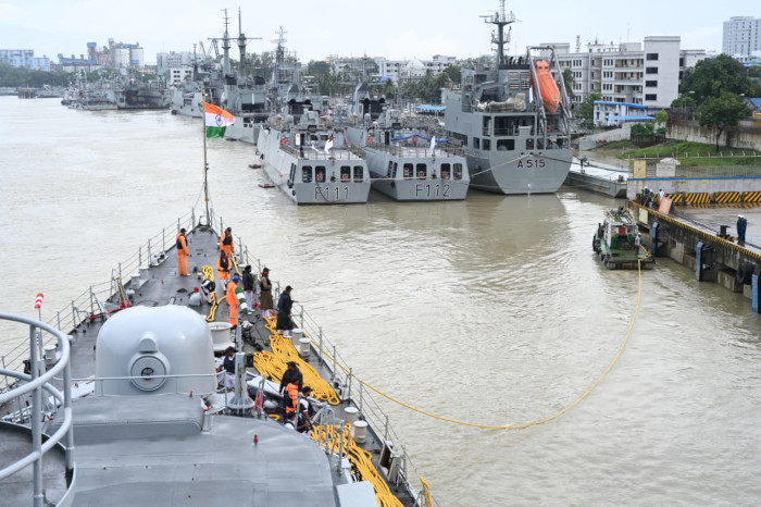 INS Ranvir Arrives at Chattogram, Bangladesh