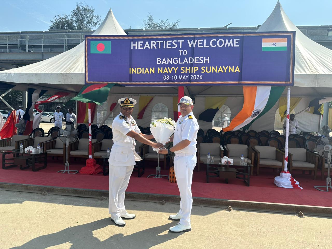 IOS SAGAR ARRIVES AT CHATTOGRAM, BANGLADESH DURING MULTINATIONAL DEPLOYMENT